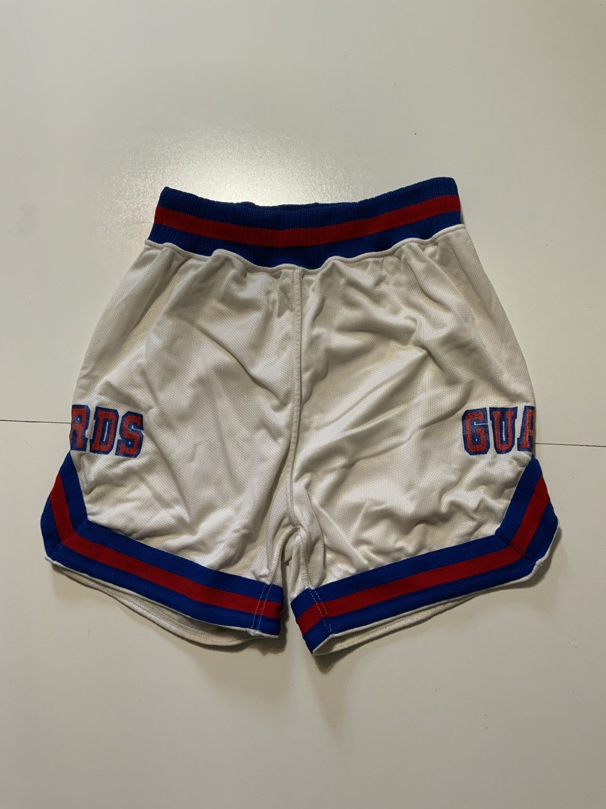 VTG 70s Rawlings Guards Pro Cut 5” Inseam Sand Knit Shorts