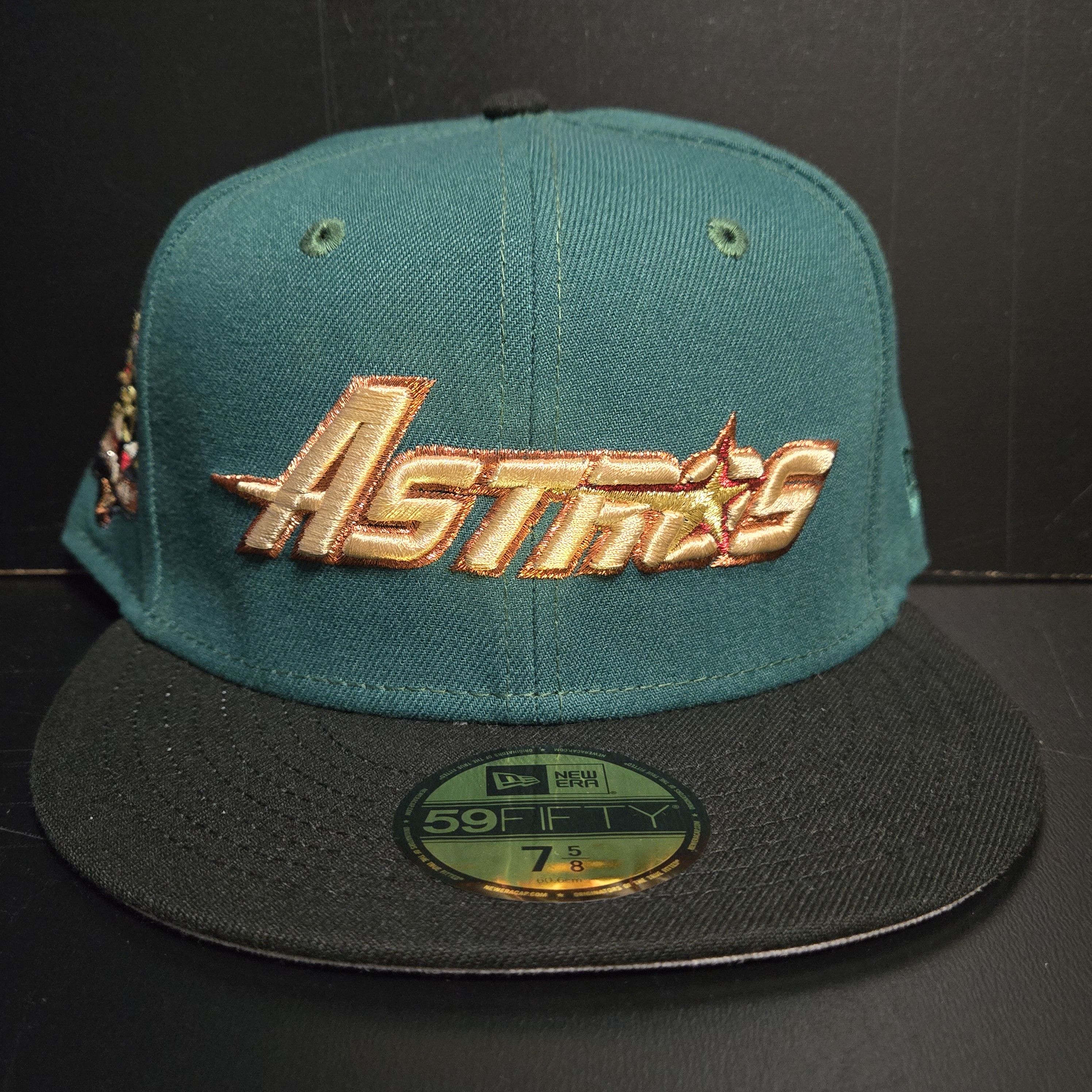New Era 7 5/8 Houston Astros ATR Rushmore New Era Fitted Hat Size ONE SIZE - 1 Thumbnail