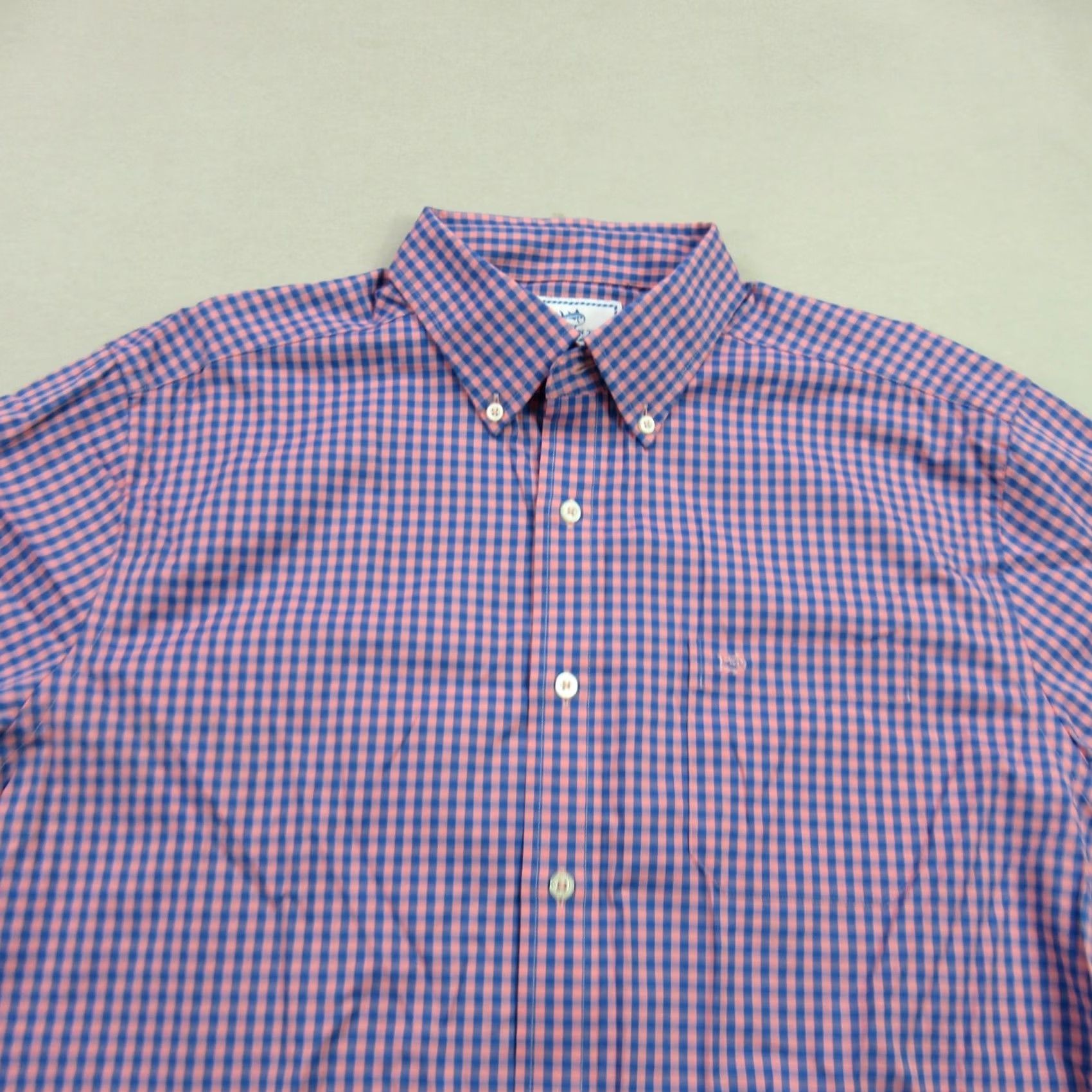 Southern Tide Southern Tide Shirt Mens Large Long Sleeve Button Front Checks Pocket Size US L / EU 52-54 / 3 - 3 Thumbnail