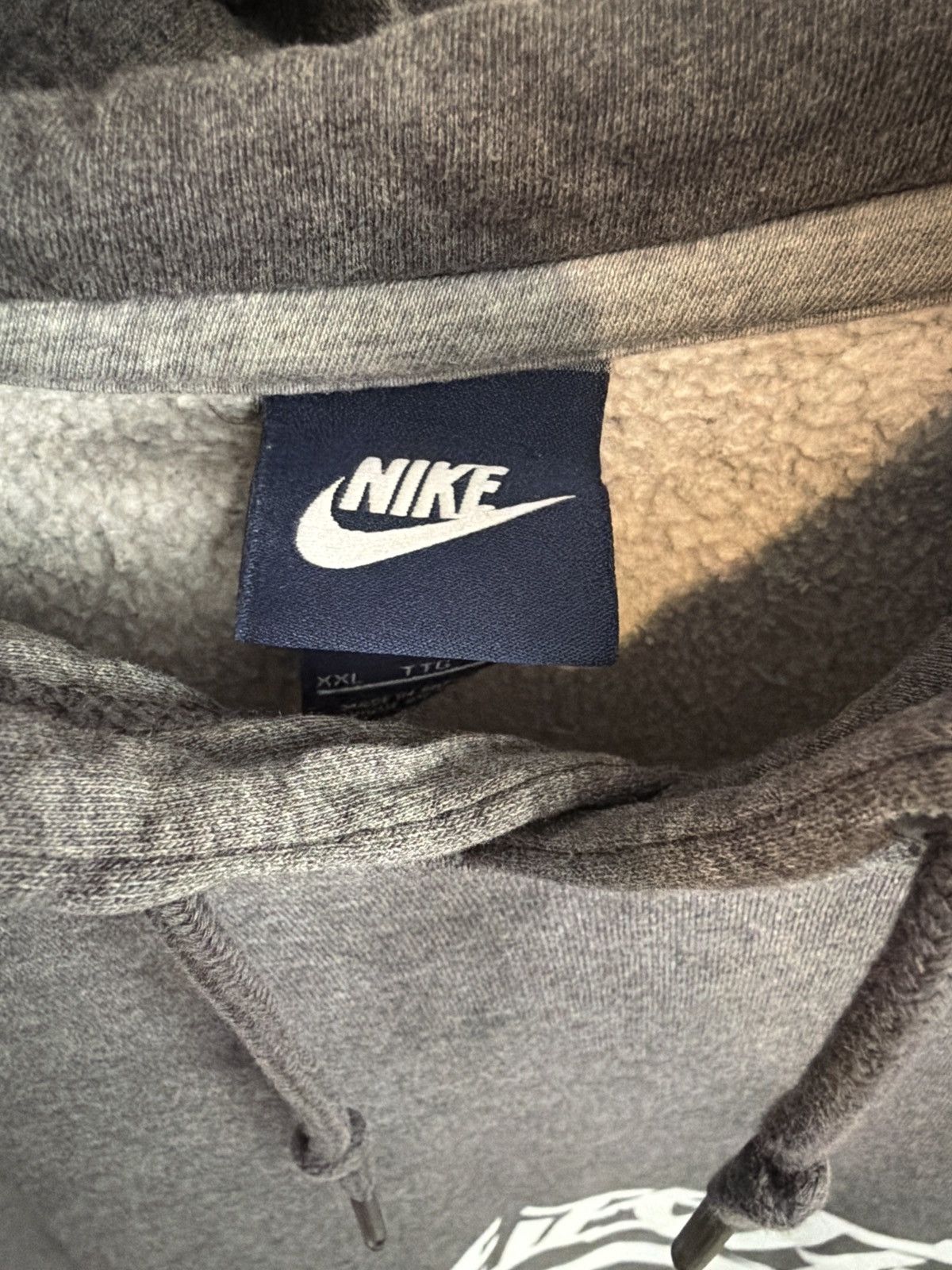 Nike Nike Grey Hoodie Size US XXL / EU 58 / 5 - 3 Thumbnail