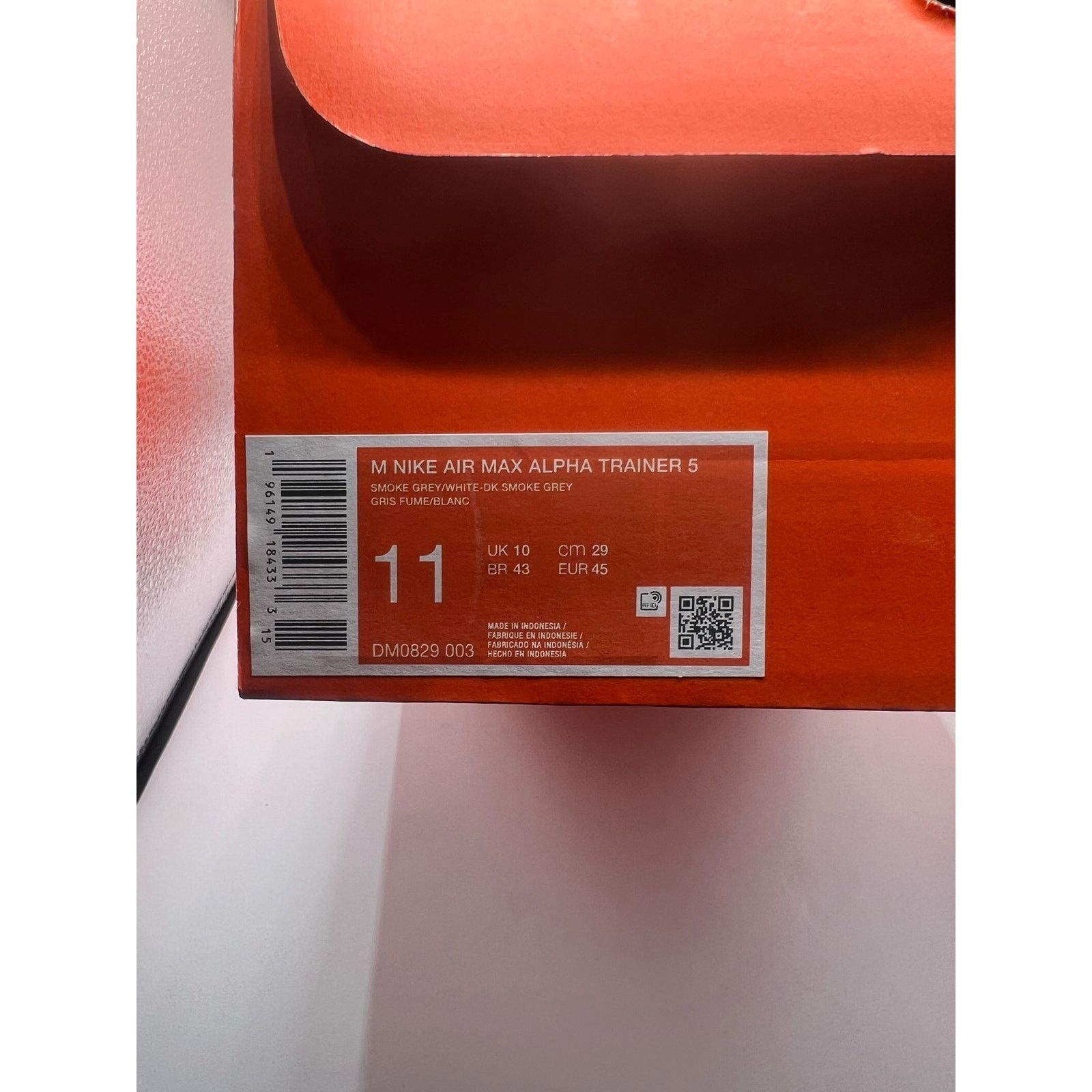 Nike Nike Air Max Alpha Trainer 5 “Smoke Grey” size 11 men’s Size US 11 / EU 44 - 7 Thumbnail