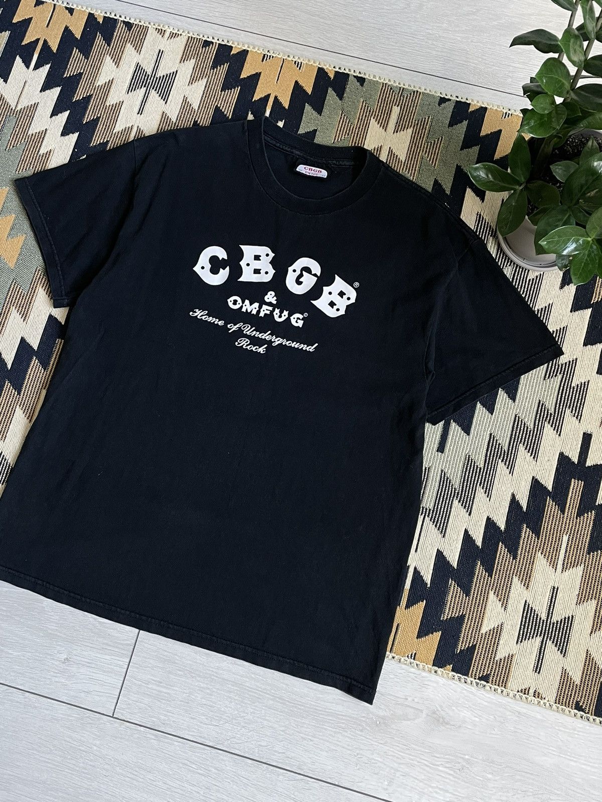Band Tees × Seditionaries × Vintage Vintage CBGB Om Fug T-shirt Size US L / EU 52-54 / 3 - 5 Thumbnail