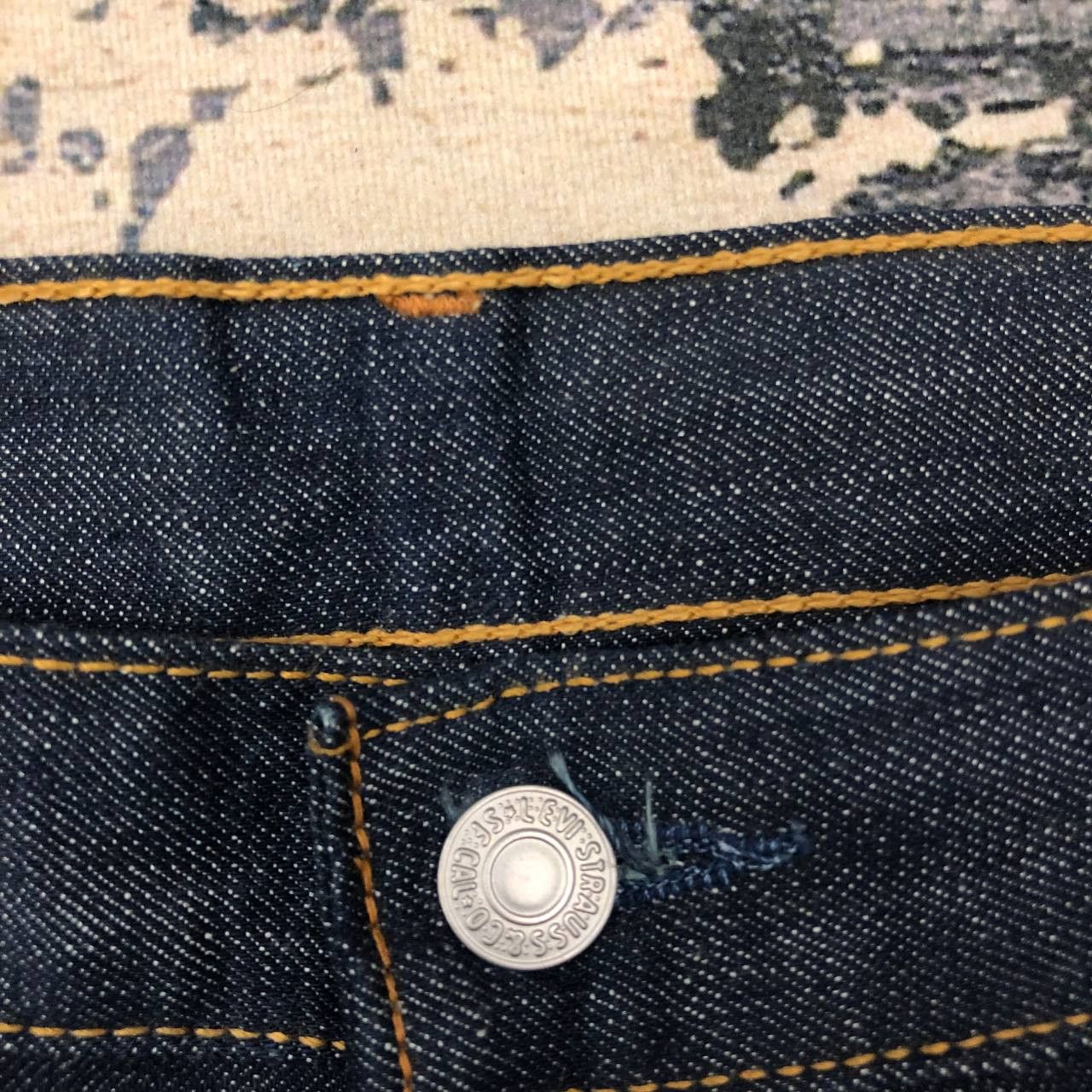 Levi's × Levi's Vintage Clothing P767 RARE VTG 501xx LEVI'S BLUE JEANS Size US 36 / EU 52 - 6 Thumbnail
