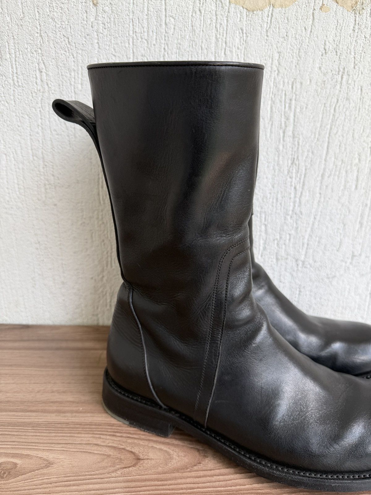 Rick Owens 🫆😶‍🌫️Cop zip boots Size US 9.5 / EU 42-43 - 10 Thumbnail
