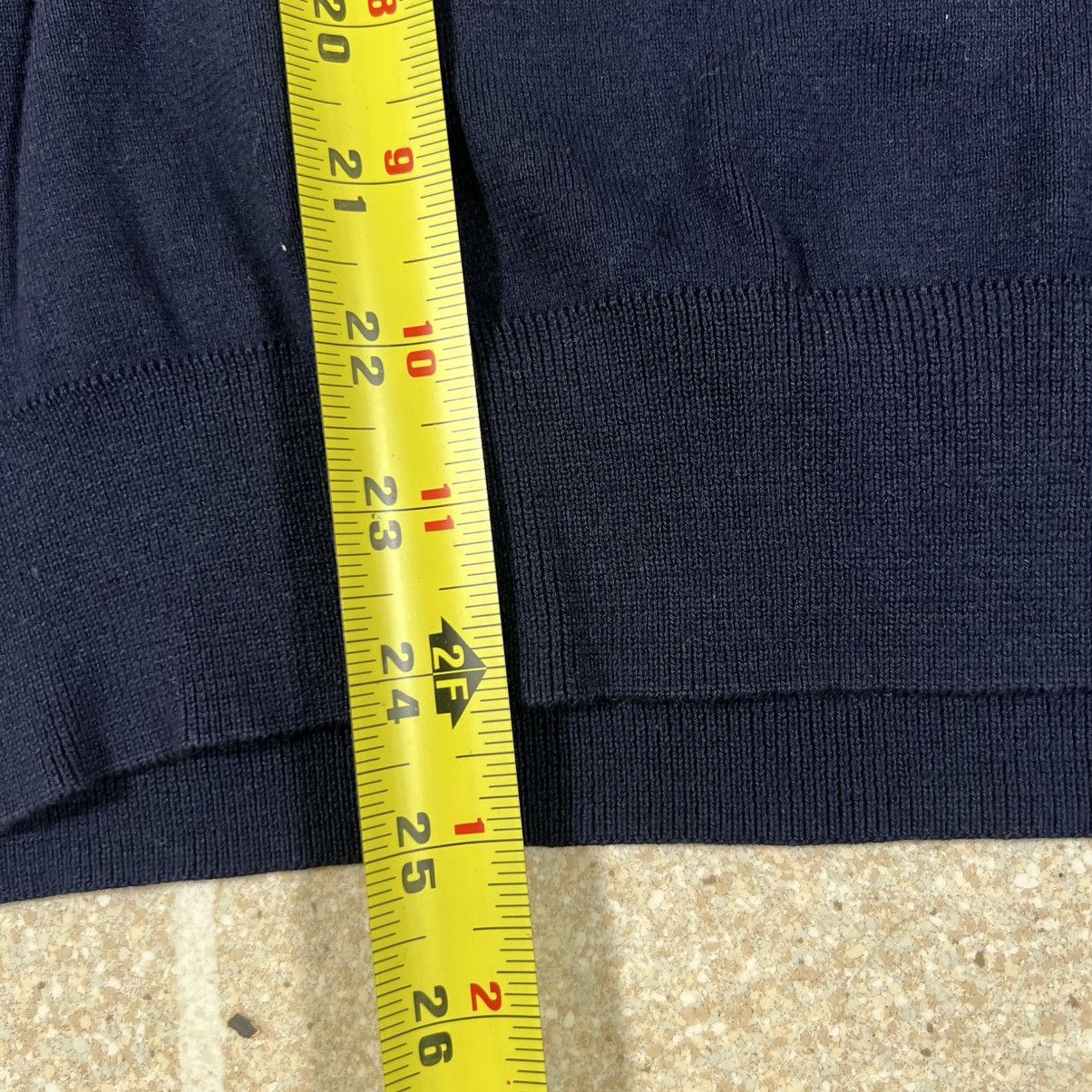 Polo Ralph Lauren Polo Ralph Lauren Sweater XXL Navy V Neck Pullover Red Pony Size US XXL / EU 58 / 5 - 6 Thumbnail