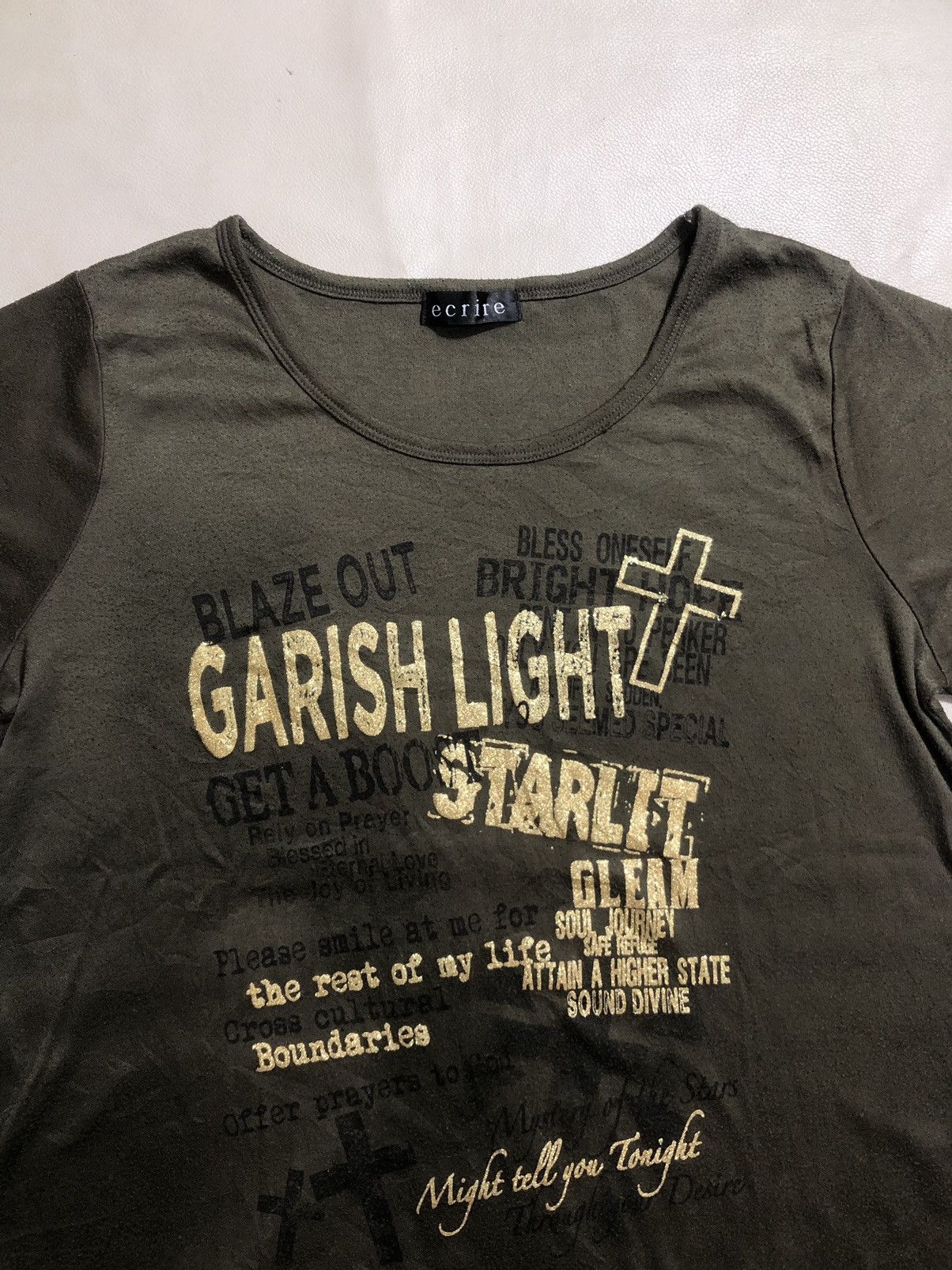 Hysteric Glamour Japanese Gothic Poem Ecrire Hysteric Style Size US L / EU 52-54 / 3 - 4 Thumbnail