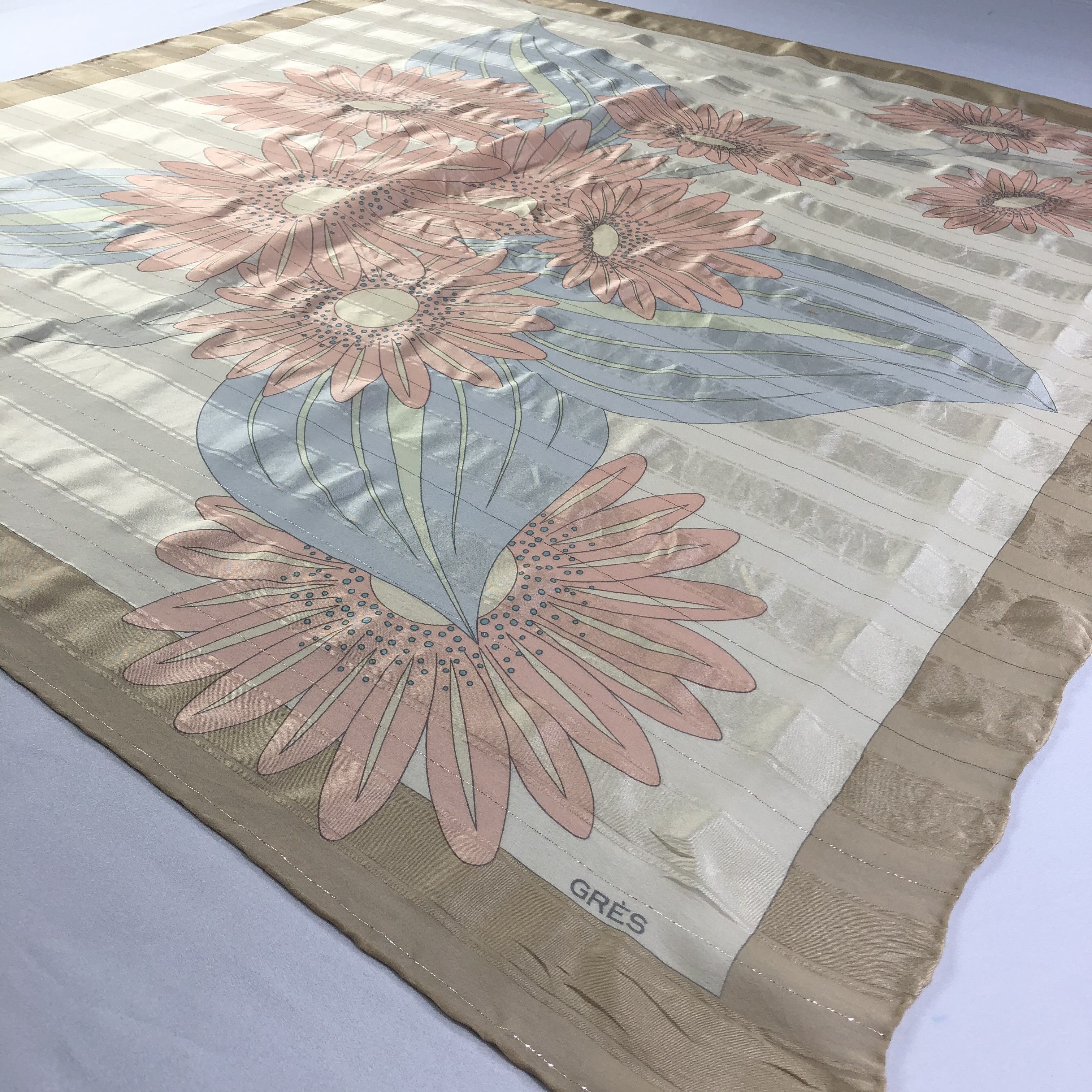 Vintage Vintage Gres Silk Scarf Size ONE SIZE - 4 Thumbnail