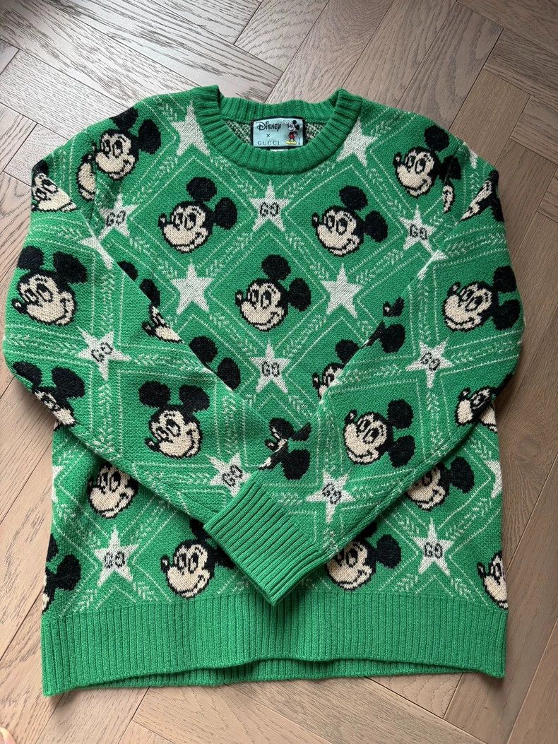 Gucci Gucci Green co-branded sweater cardigan 2503-Nextarrow Size US M / EU 48-50 / 2 - 1 Thumbnail