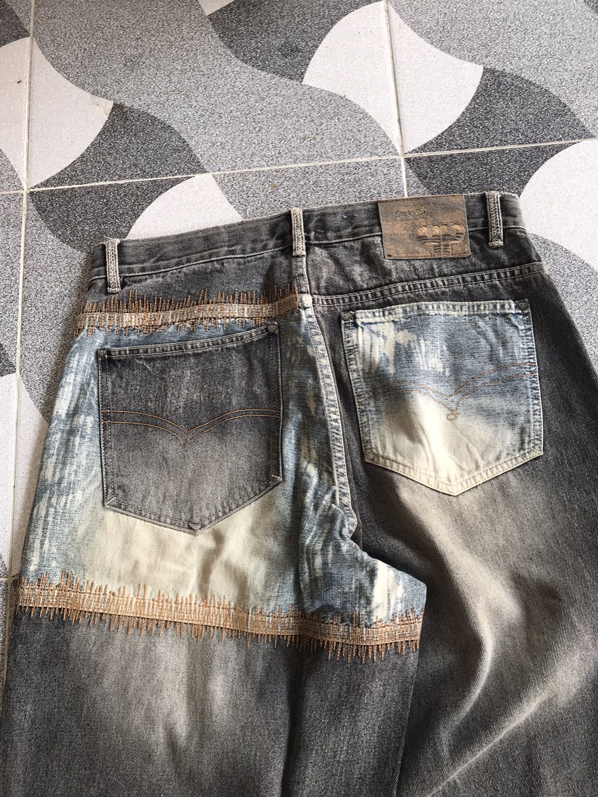 Pelle Pelle Vintage Pelle pelle baggy jeans Size US 34 / EU 50 - 4 Thumbnail