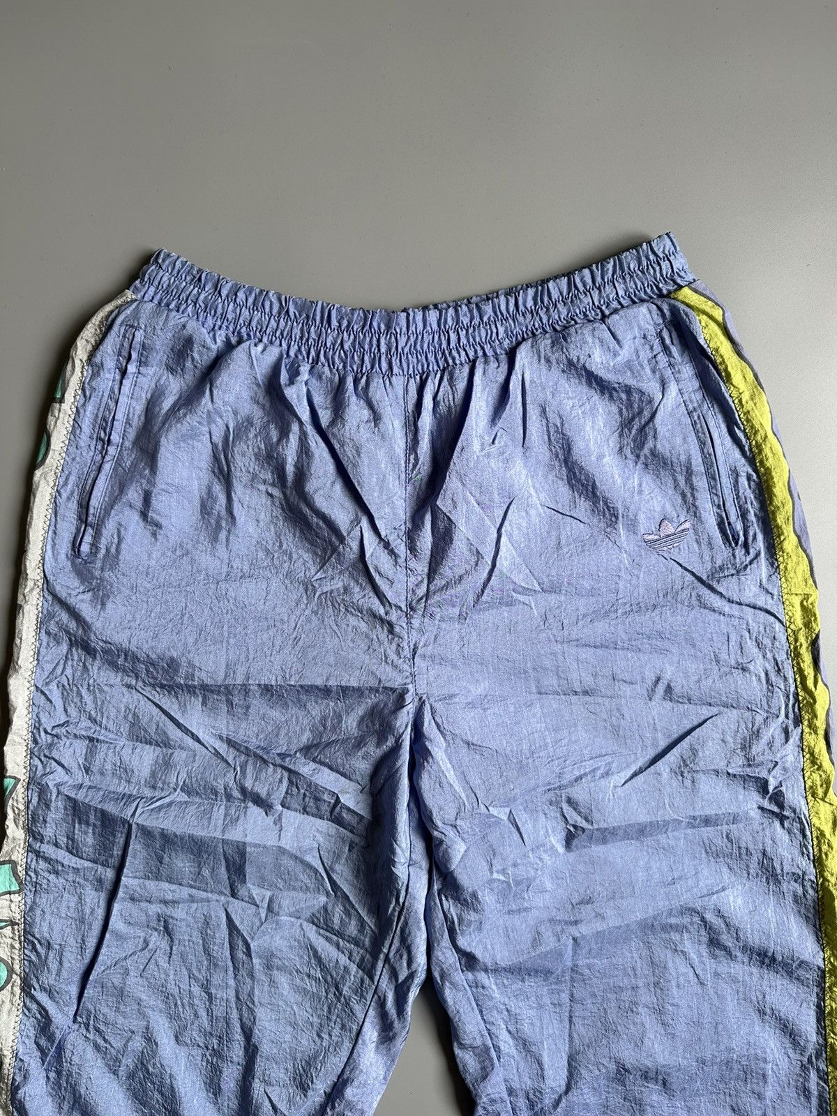 Adidas Vintage 80s Adidas Nylon Tracksuit Jacket Pants Size M Size US M / EU 48-50 / 2 - 14 Thumbnail