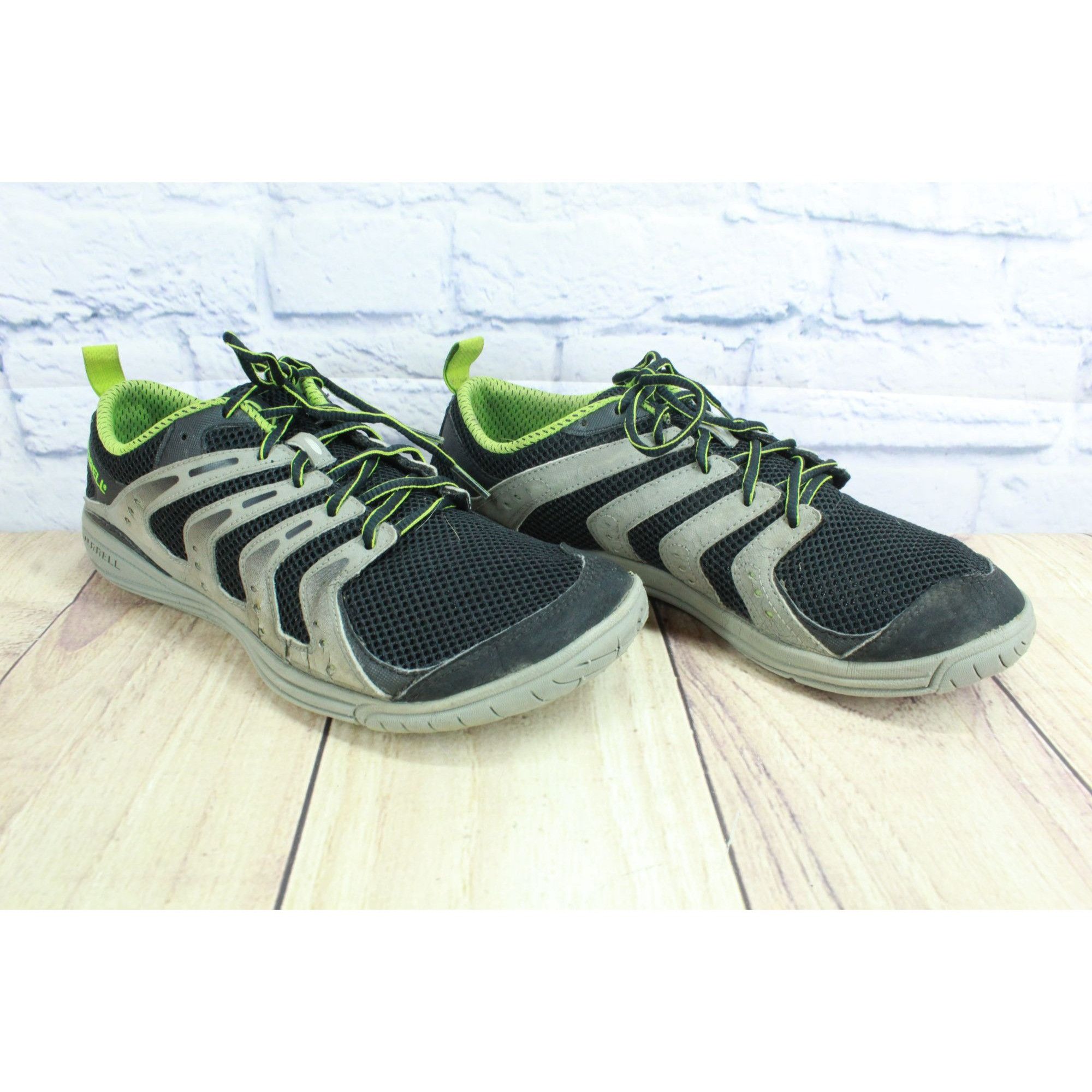 Merrell Merrell Bare Access Gray Black Running Shoes 9.5 Size US 9.5 / EU 42-43 - 2 Thumbnail