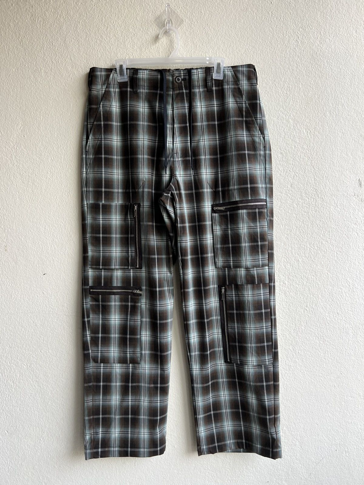 Undercover Undercover X Gu Shadow Plaids Baggy Wide Parachute Trouser Size US 34 / EU 50 - 17 Thumbnail