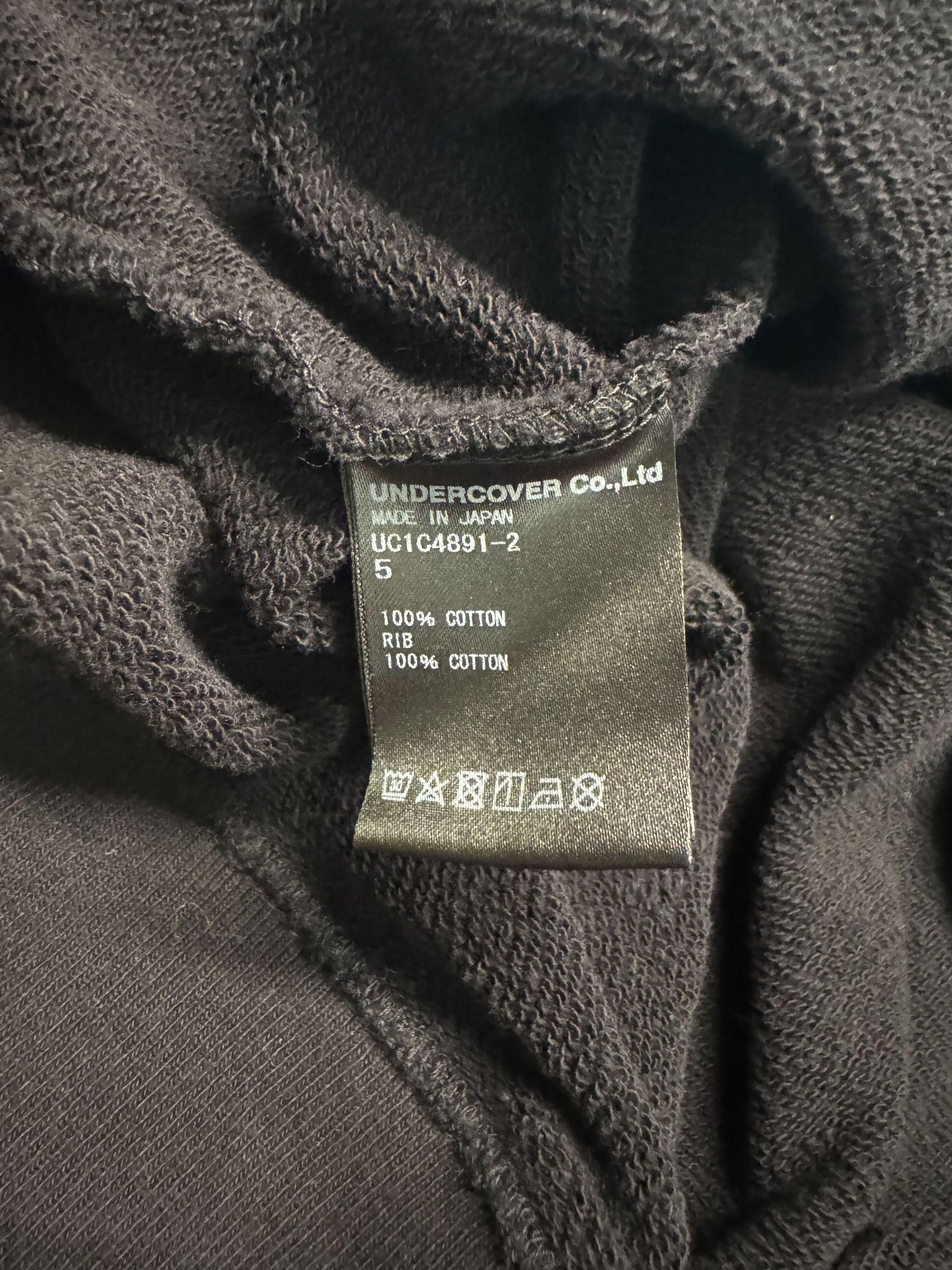 Undercover Black Winnie the Pooh Crewneck Sweater Size US XL / EU 56 / 4 - 5 Thumbnail