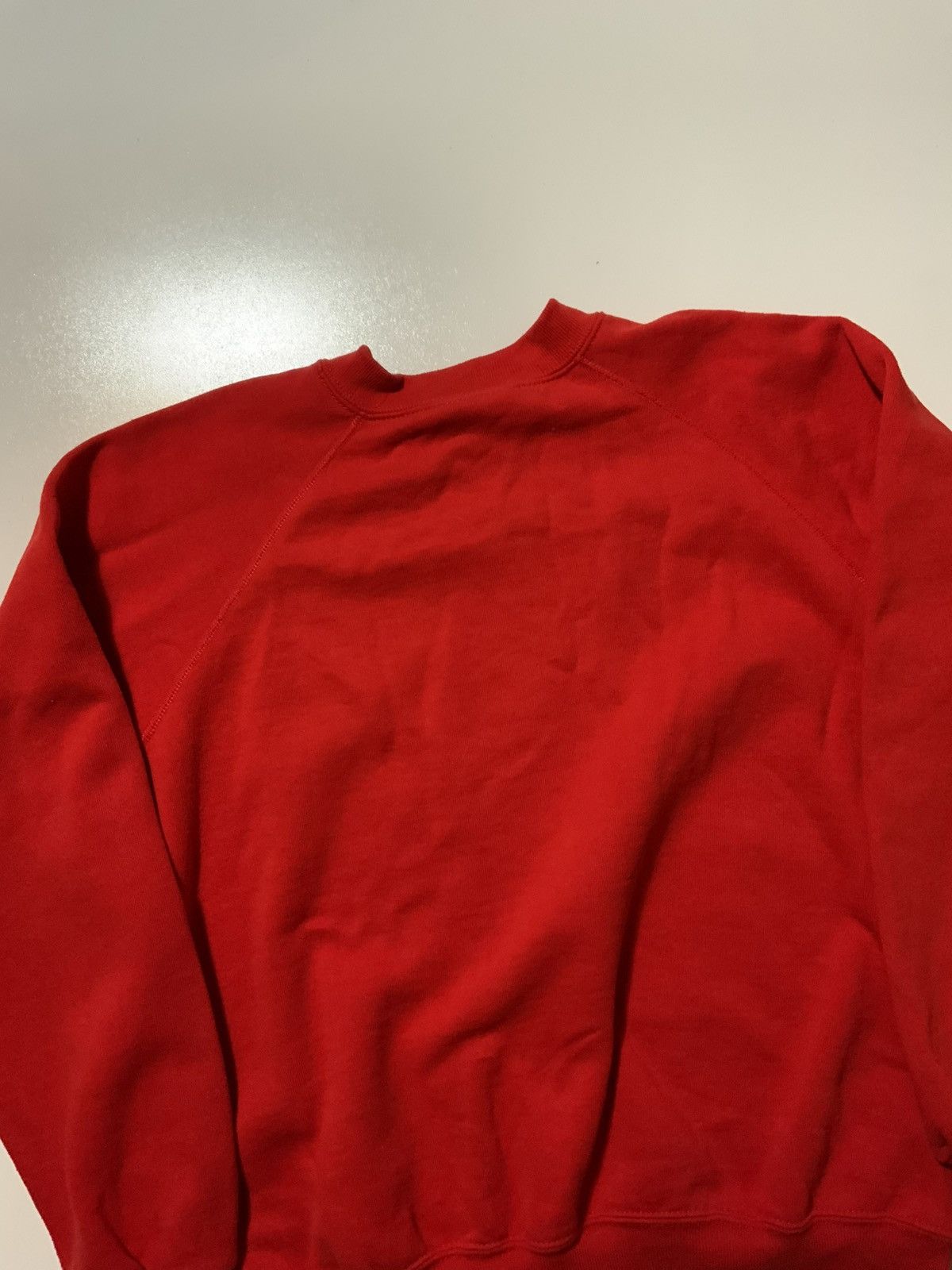 Vintage Vintage 80s Bassett Walker Huntington School Fox Sweatshirt Size US XL / EU 56 / 4 - 4 Thumbnail