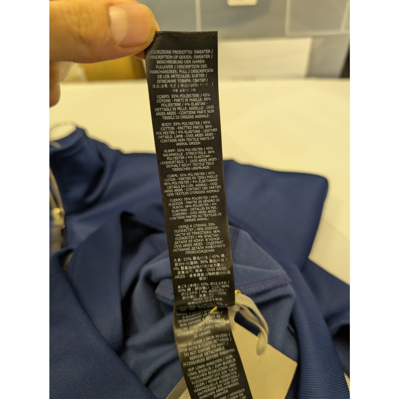 Tom Ford o1rshd1 Techno tracksuit Jacket in Midnight Blue Size US S / EU 44-46 / 1 - 16 Thumbnail