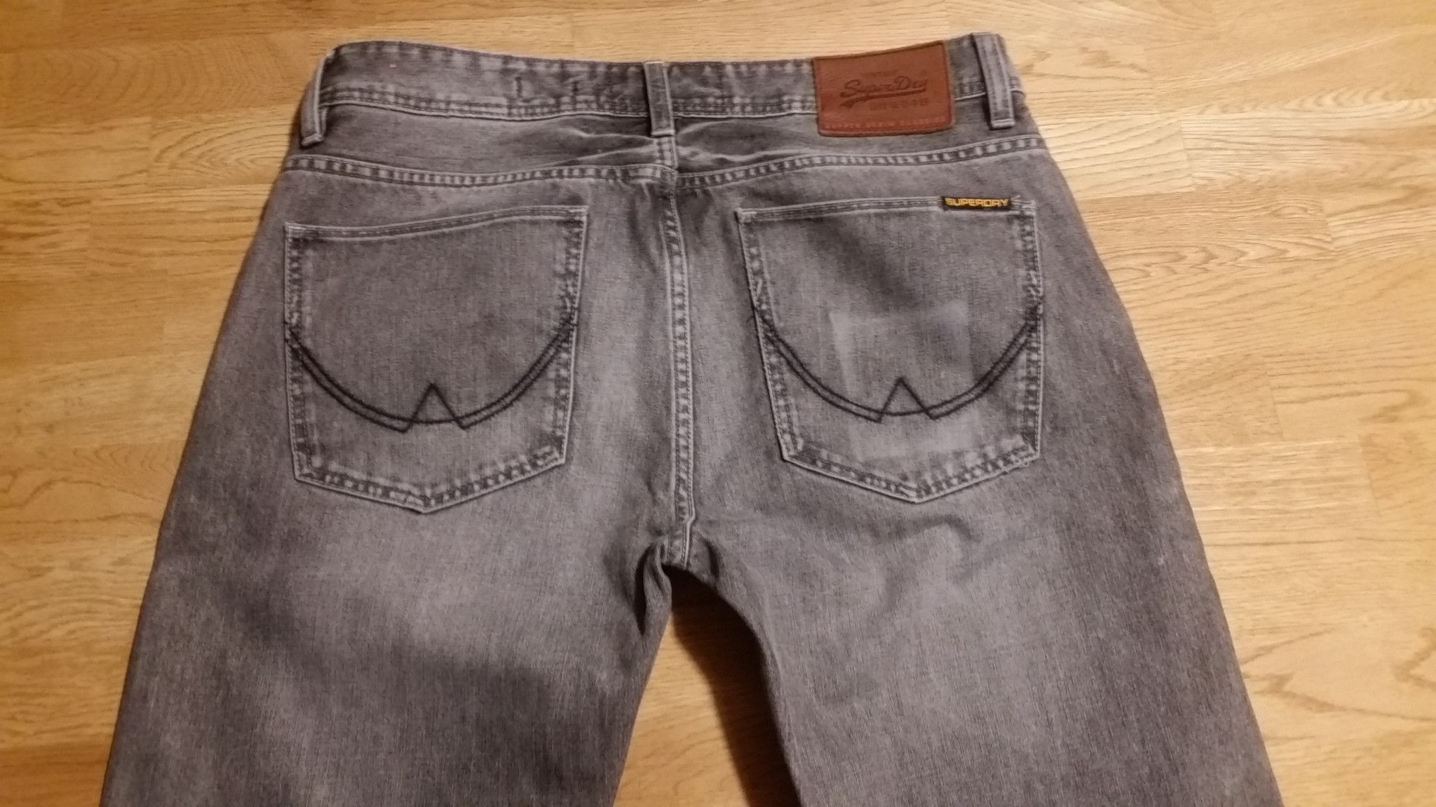Gray SUPERDRY JAPAN Vintage W32 L34 straight slim W31 L36