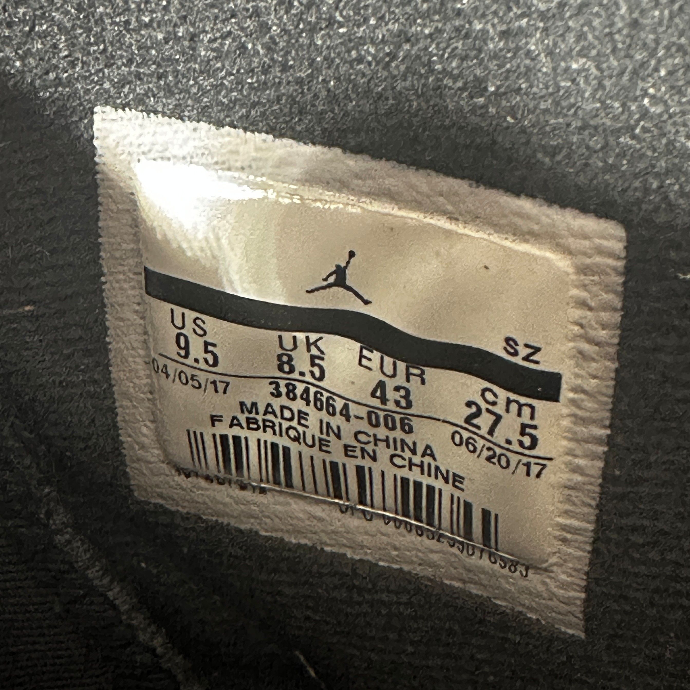 Jordan Brand Jordan Air 6 Retro UNC Basketball Sneakers Black Sport Shoes Size US 9.5 / EU 42-43 - 23 Thumbnail