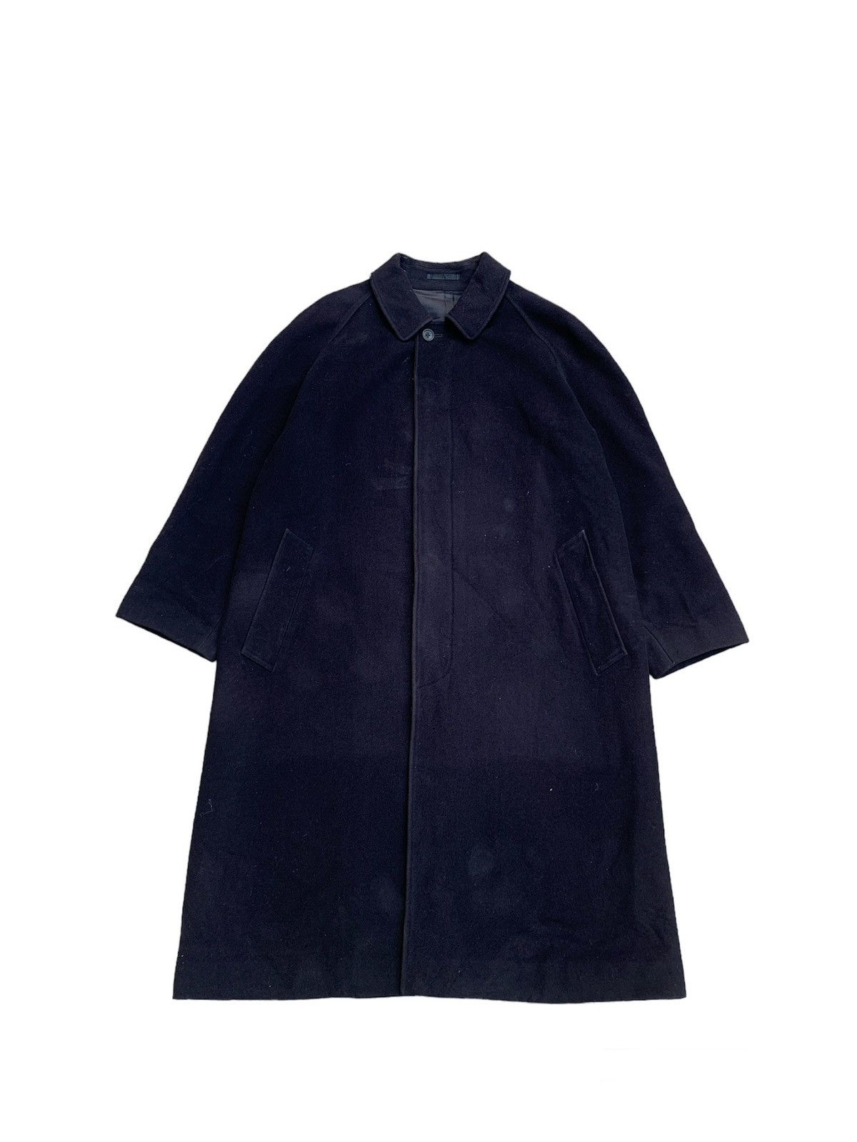 Paul Stuart × Vintage Vintage Paul Stuart Wool Long Coat Size US L / EU 52-54 / 3 - 1 Thumbnail