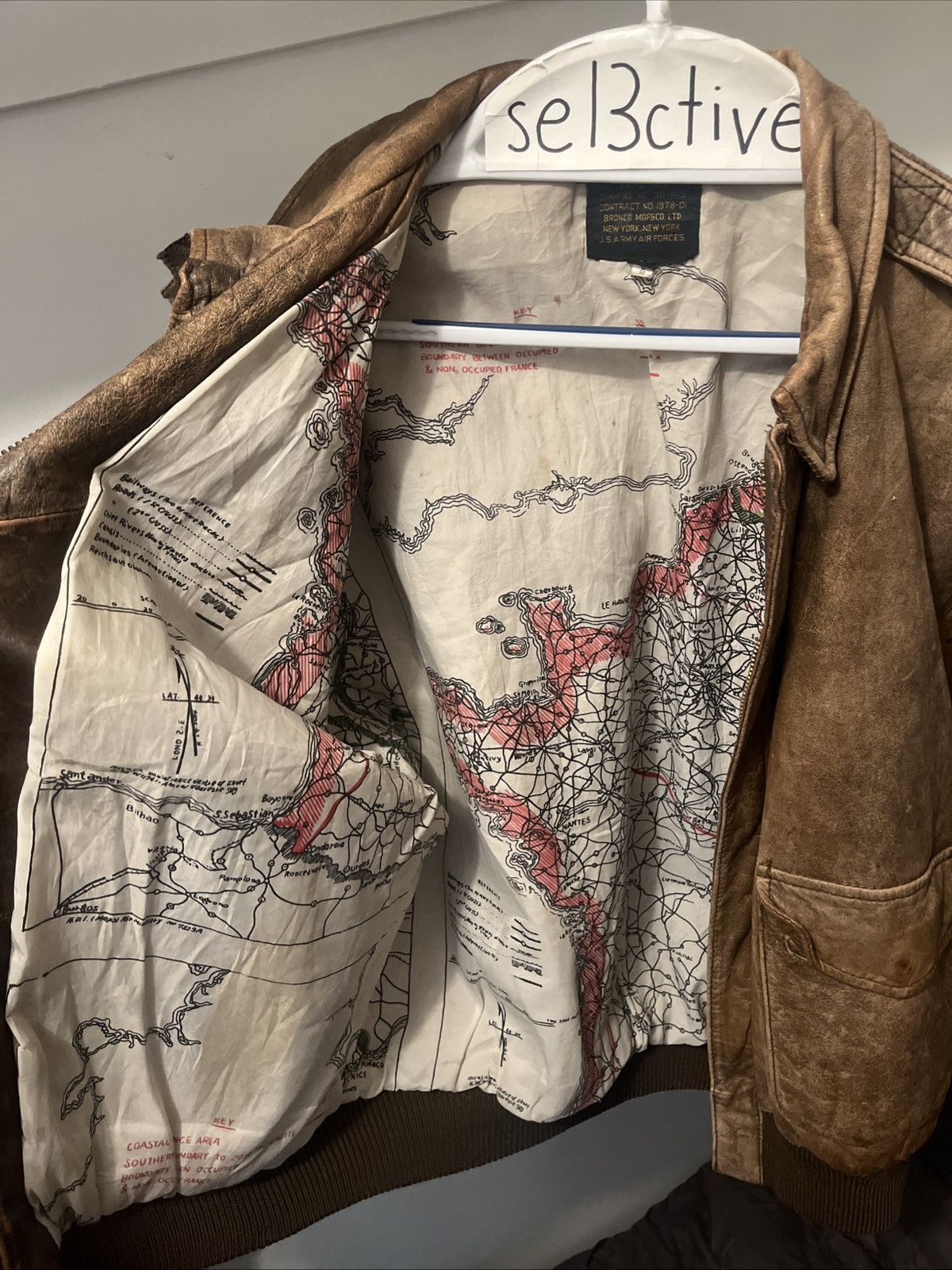 Vintage Type A-2 Flyer’s Leather Jacket