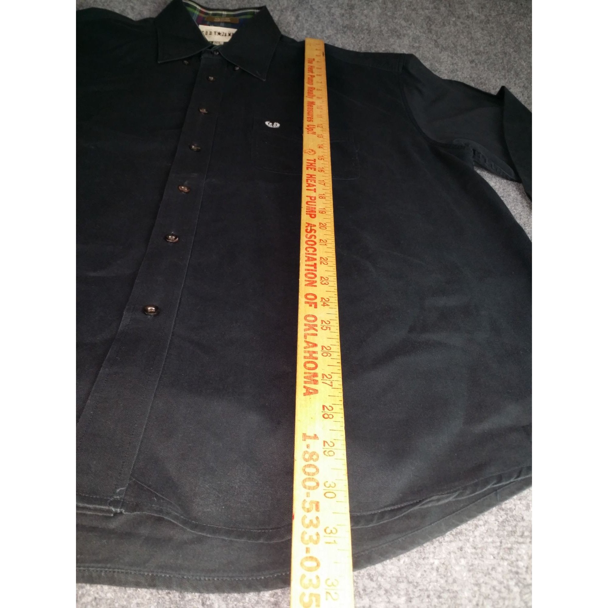 Cody James Cody James Button Up Shirt Men Sz XL Black Long Sleeve Cowbo Size US XL / EU 56 / 4 - 3 Thumbnail