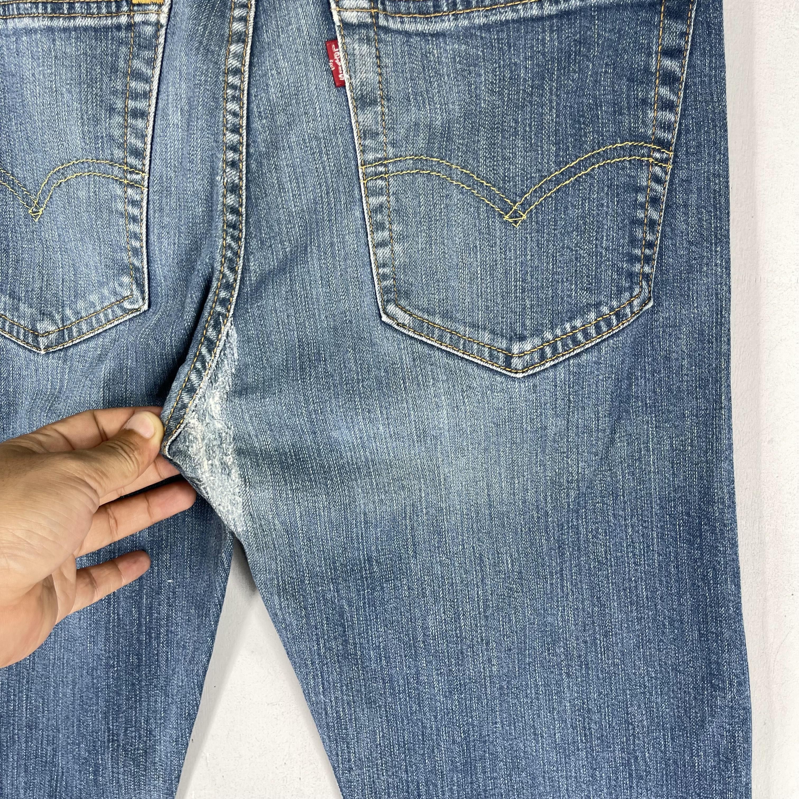 Levi's × Vintage Size 32 Levis 502 Slim Fit Tapered Reinforced Dirty Jeans Size US 32 / EU 48 - 11 Thumbnail