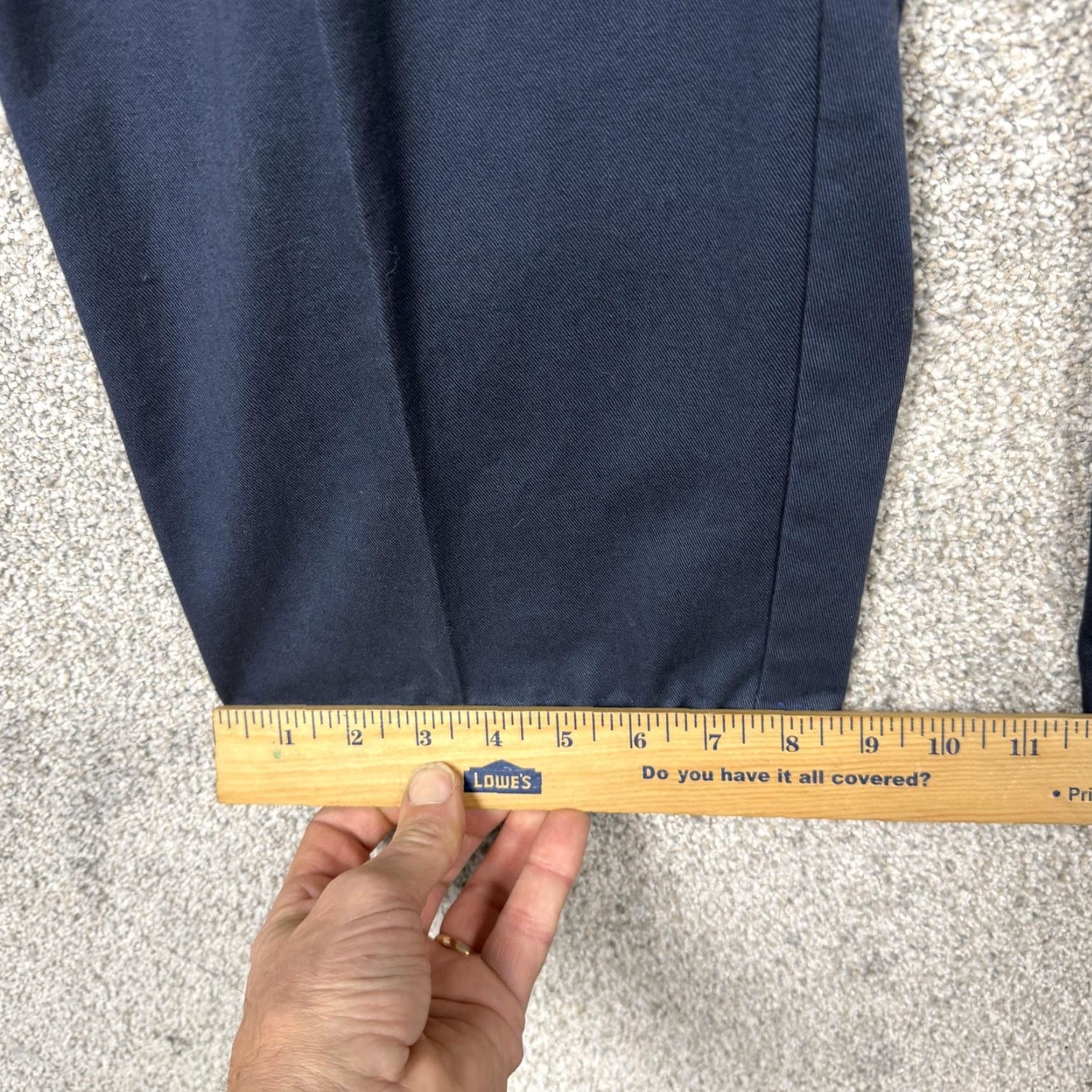 Wrangler Vtg 90s Timber Creek Wrangler Pants Mens Size 36x29 Blue Chino Pleated Old Money Size US 36 / EU 52 - 4 Thumbnail