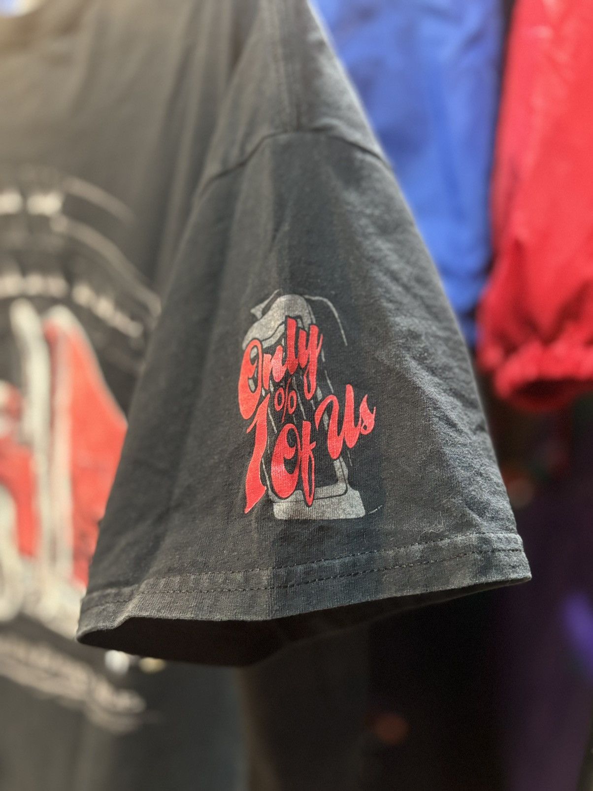 Vintage Stay Loaded Red & Chrome Truck Tee Size US XL / EU 56 / 4 - 6 Thumbnail