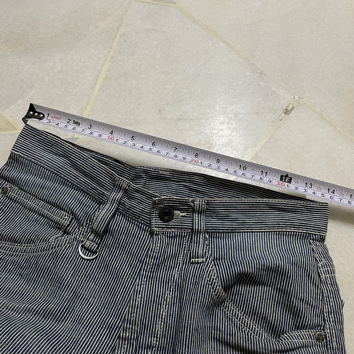 Japanese Brand ORIGINAL TACTICAL POCKET STRIPE l'FRONTIER (28×40) Size US 28 / EU 44 - 10 Thumbnail