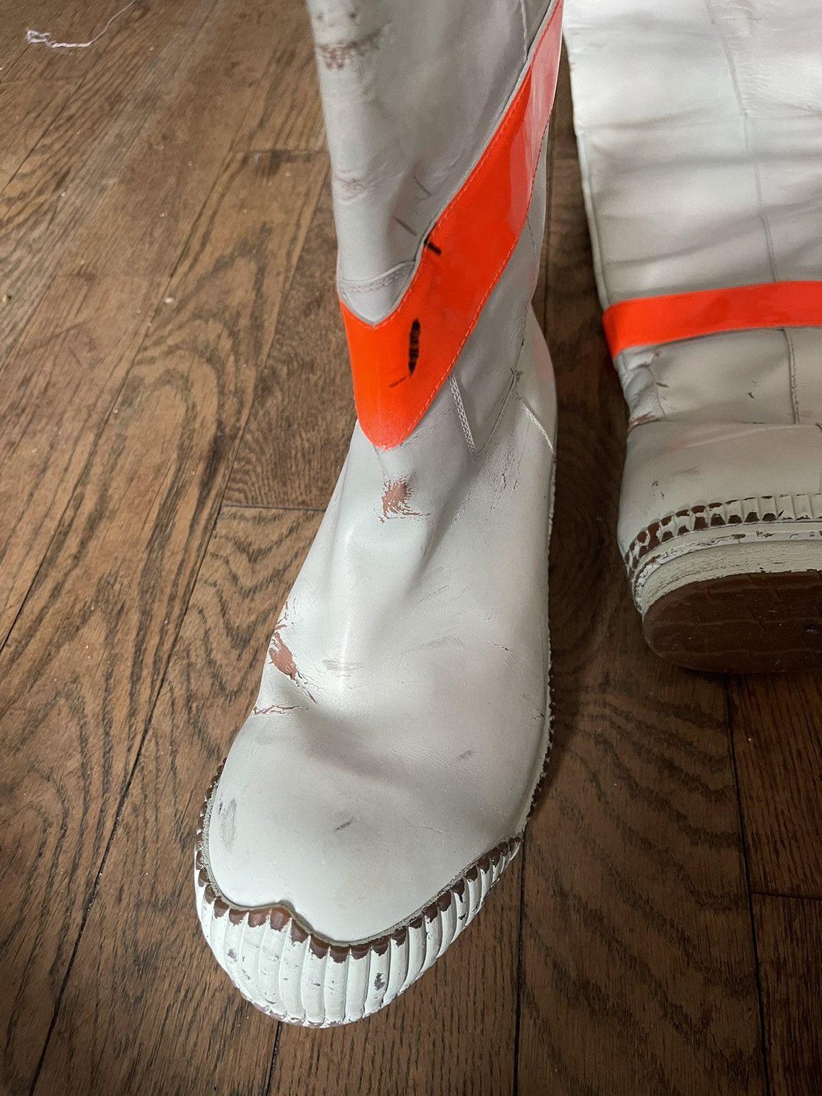 Calvin Klein 205W39NYC 205W39NYC runway sample firefighter thigh high boots Size US 9 / EU 42 - 7 Thumbnail
