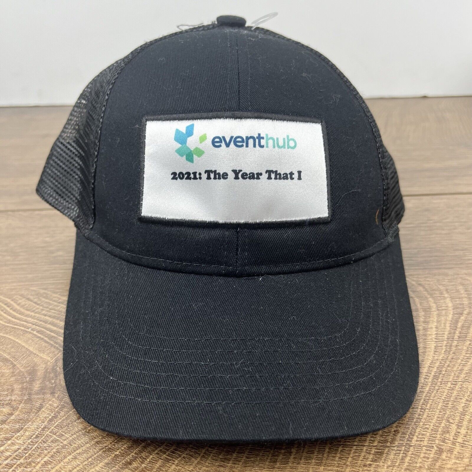 Other Event Hub Hat 2021 the Year that I Adjustable Hat Black Hat Size ONE SIZE - 6 Thumbnail