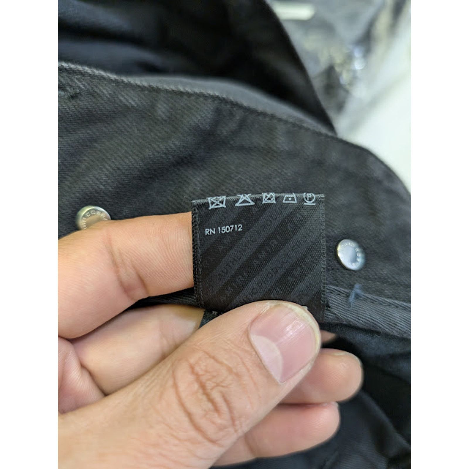 Amiri o1rshd1 Stack Workman Jeans in Aged Black Size US 32 / EU 48 - 21 Thumbnail