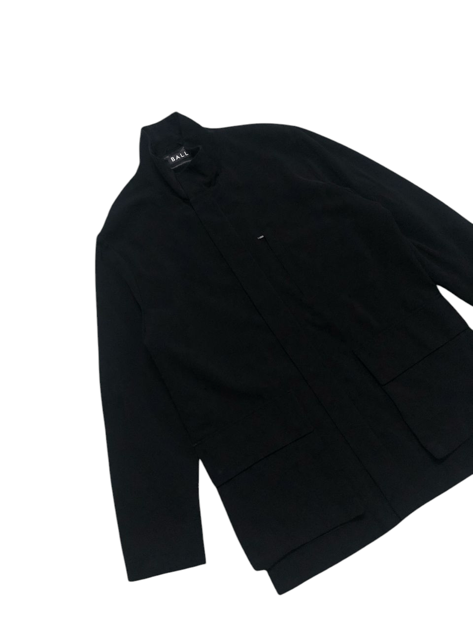 Bally BALLY ALL BLACK OVER COAT ZIPPER BUTTON Size US M / EU 48-50 / 2 - 5 Thumbnail