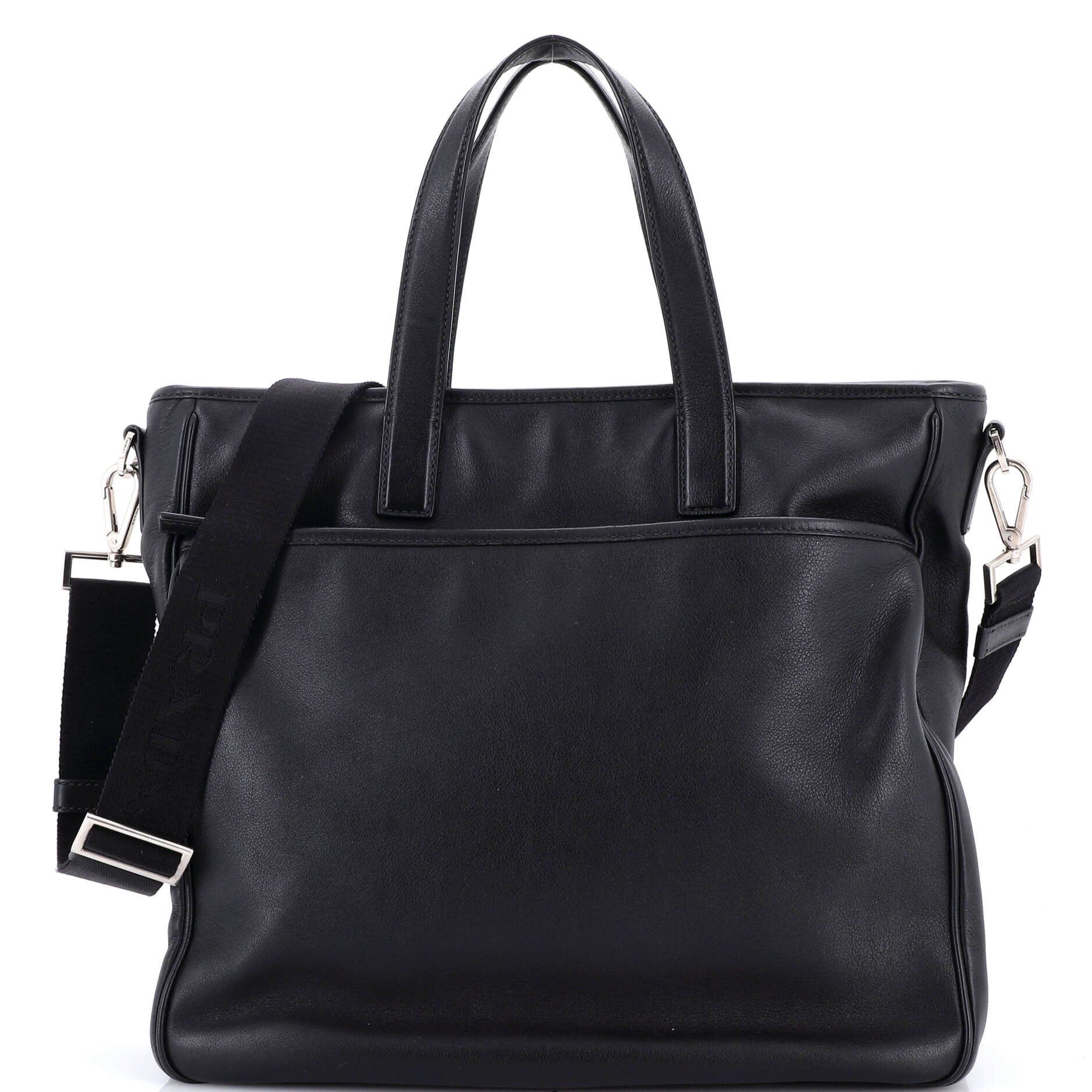 Prada Convertible Front Pocket Briefcase Tote Size ONE SIZE - 1 Thumbnail