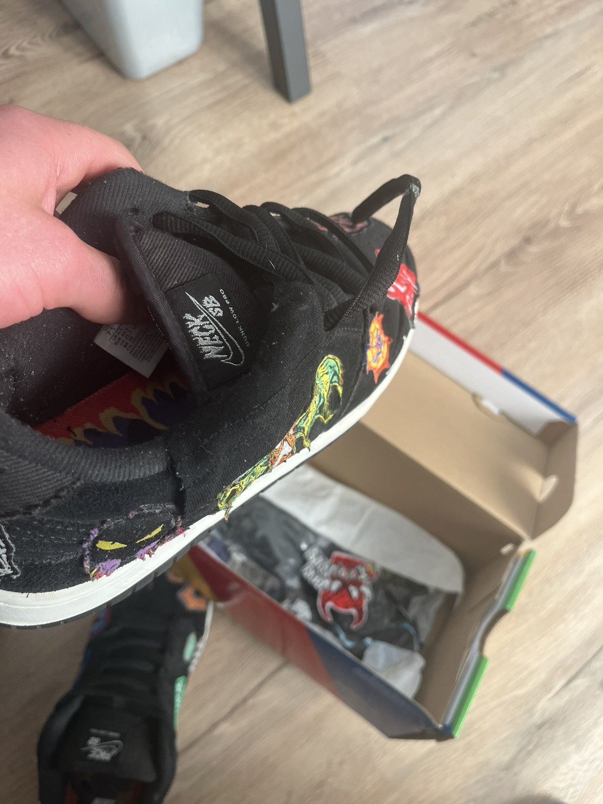 Neckface × Nike Nike dunk neckface collab very rare streetwear chunky shoe Size US 7.5 / EU 40-41 - 16 Thumbnail