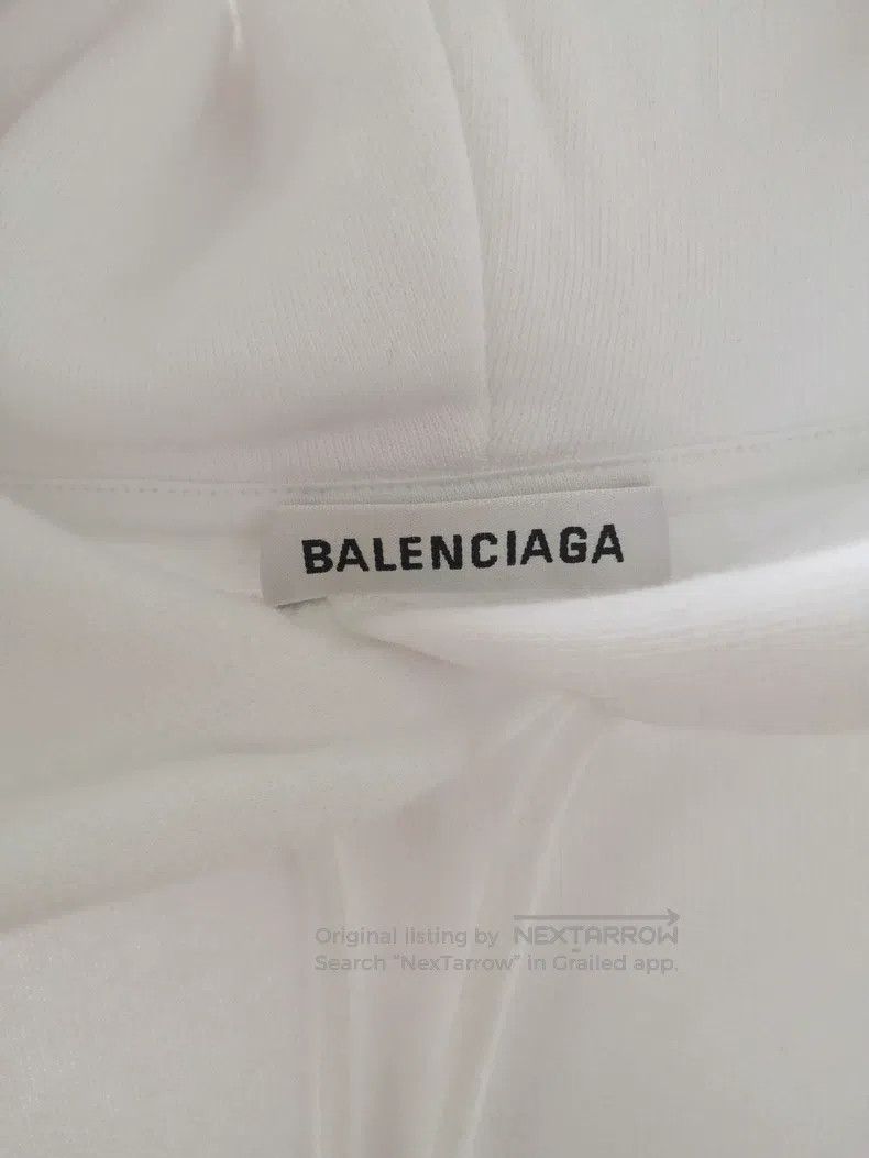 Balenciaga Balenciaga White sweatshirt Size US XS / EU 42 / 0 - 3 Thumbnail