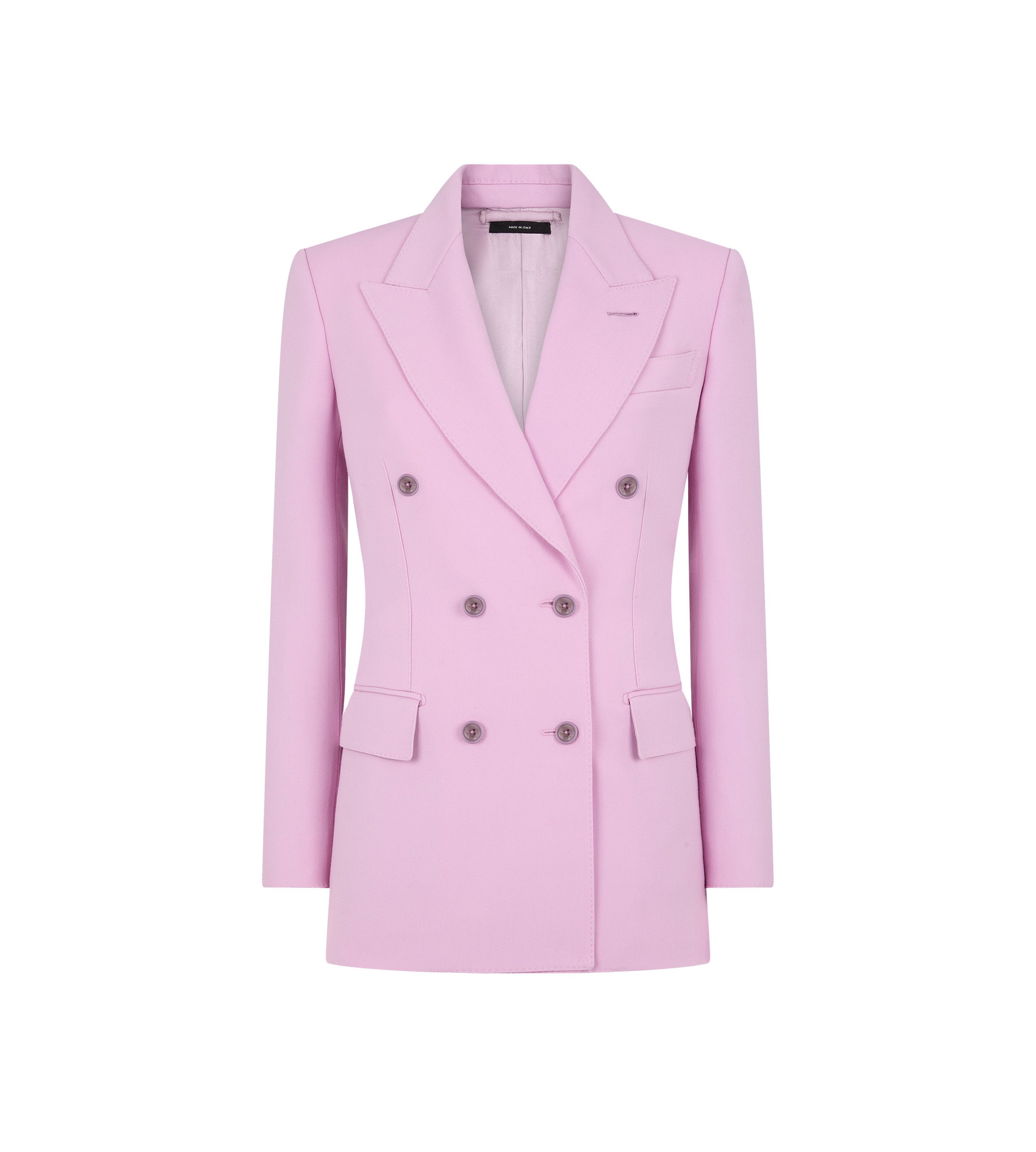 o1w1db10525 GI2971 Double-breasted Jacket in Purple