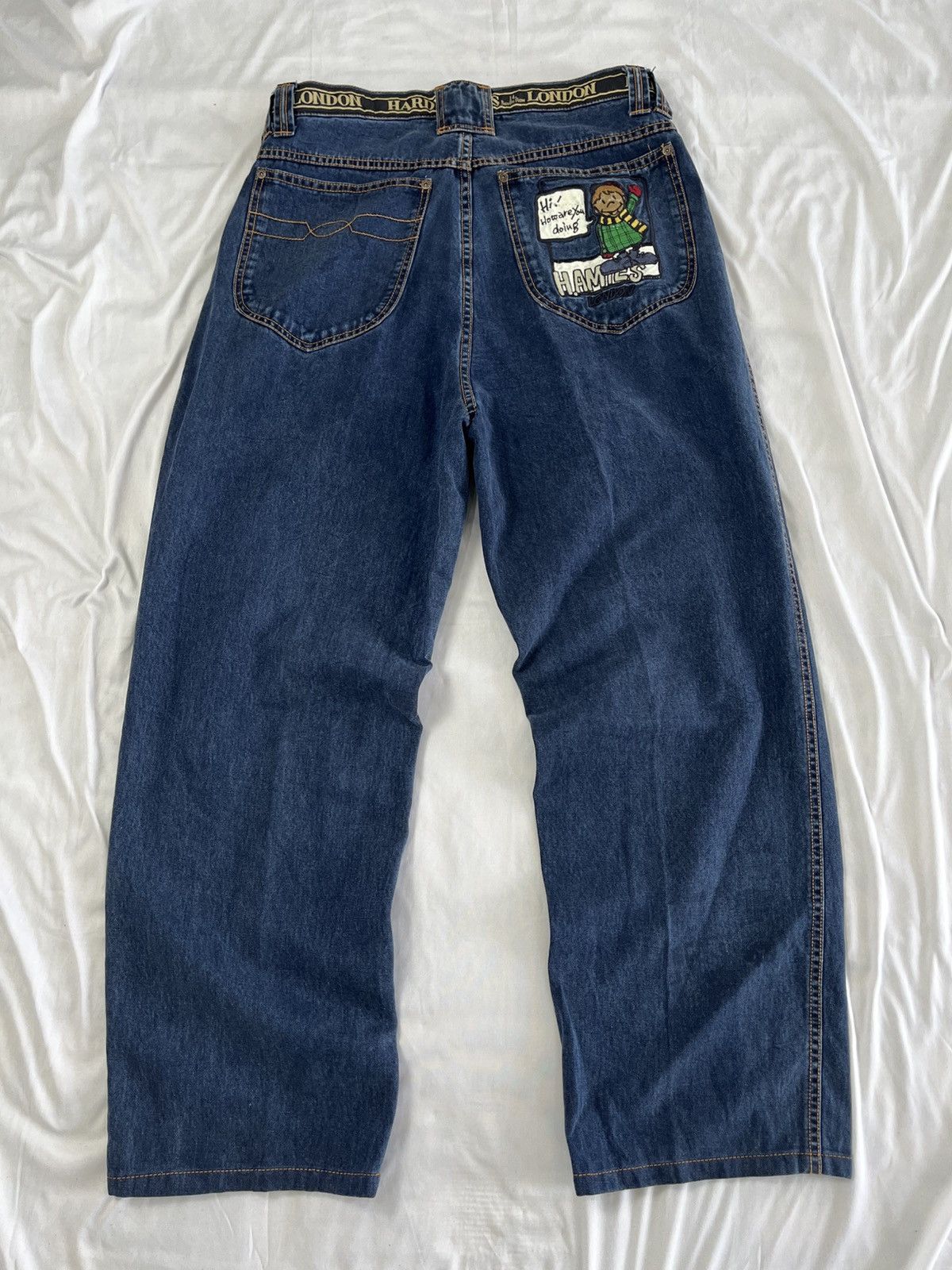 Hardy Amies Dark blue baggy jeans from hardy amies Size US 32 / EU 48 - 10 Thumbnail