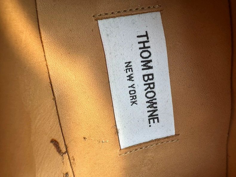 Thom Browne Thom Browne Silver cloth block carved leather shoes Size US 9 / EU 42 - 7 Thumbnail