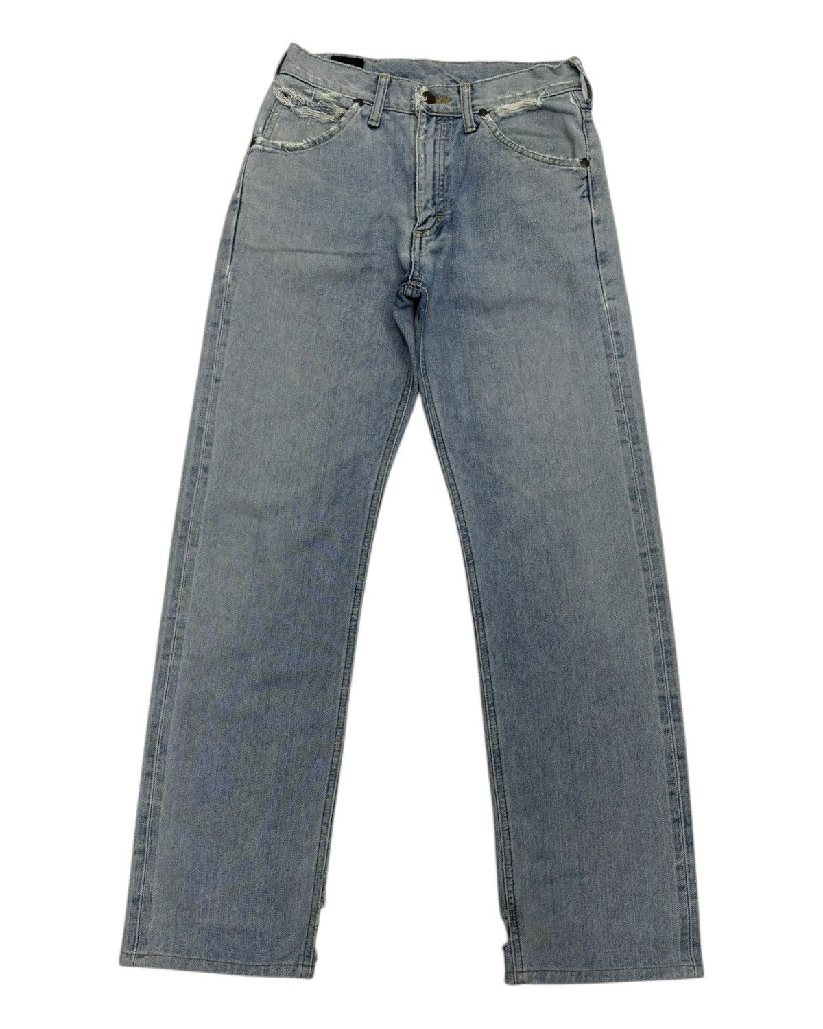 Lee × Left Hand × Vintage LEE RIDERS LEFT HAND DENIM SELVEDGE JEANS Size US 27 - 8 Thumbnail