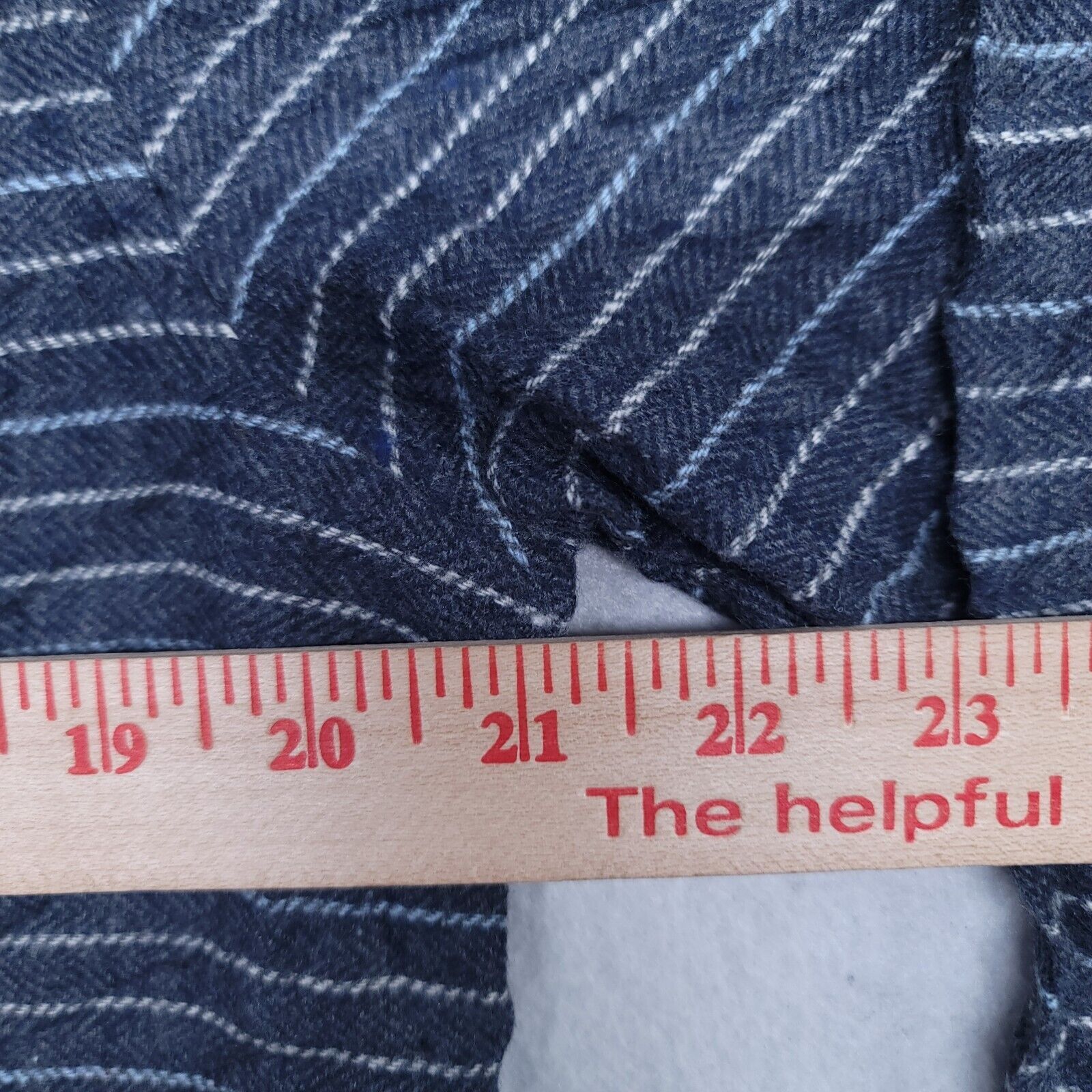 Sovereign Code Sovereign Code Flannel Shirt Mens Size Large L Blue Striped Size US L / EU 52-54 / 3 - 8 Thumbnail