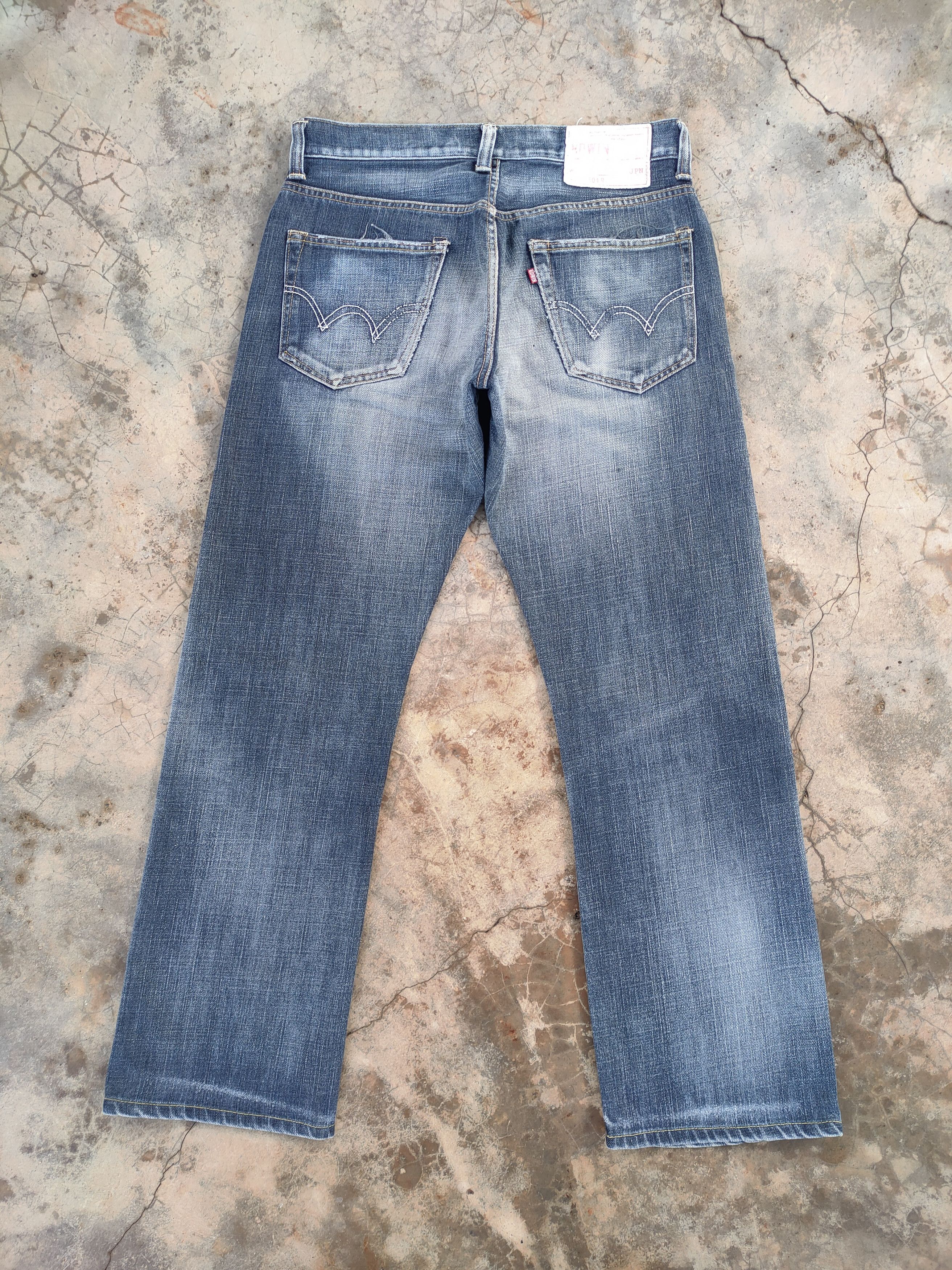 Edwin Edwin vintage faded jeans denim pants Size US 33 - 1 Thumbnail