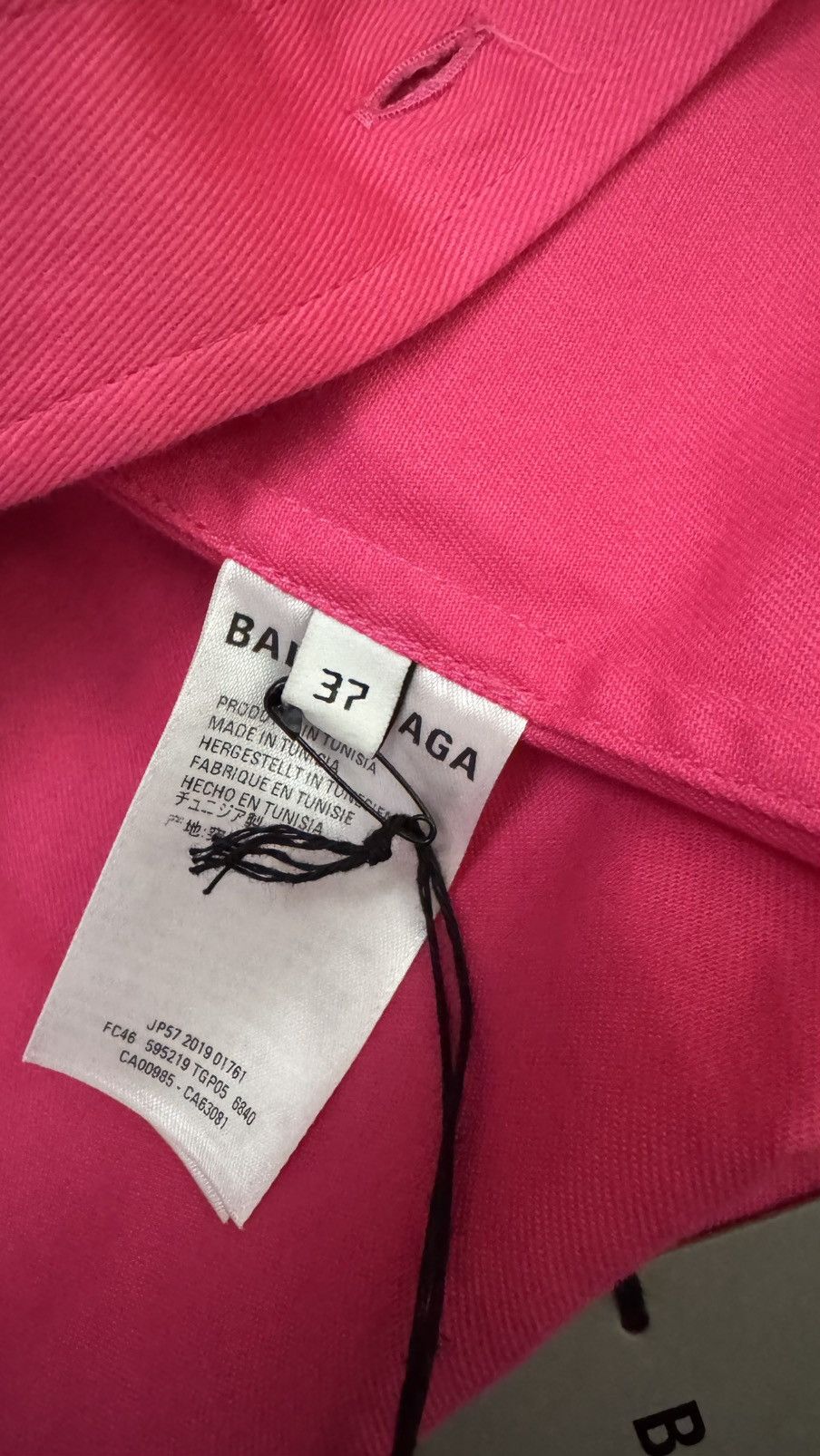 Balenciaga Balenciaga Double Open Sleeves Shirt Size US S / EU 44-46 / 1 - 9 Thumbnail