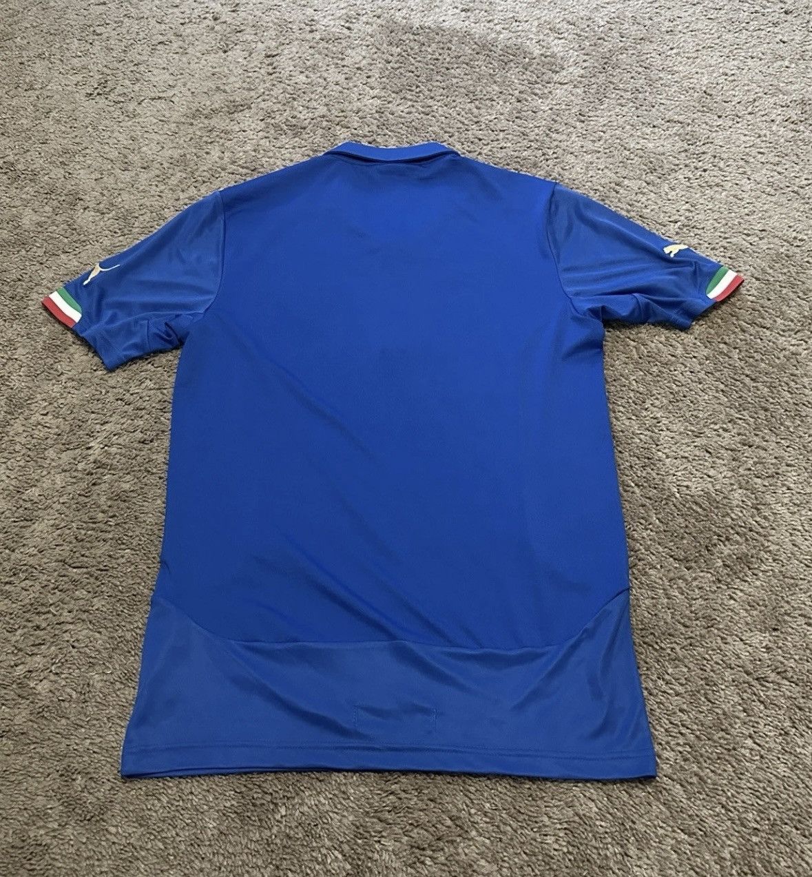 Puma Vintage Italy Puma Soccer Jersey Size US S / EU 44-46 / 1 - 5 Thumbnail