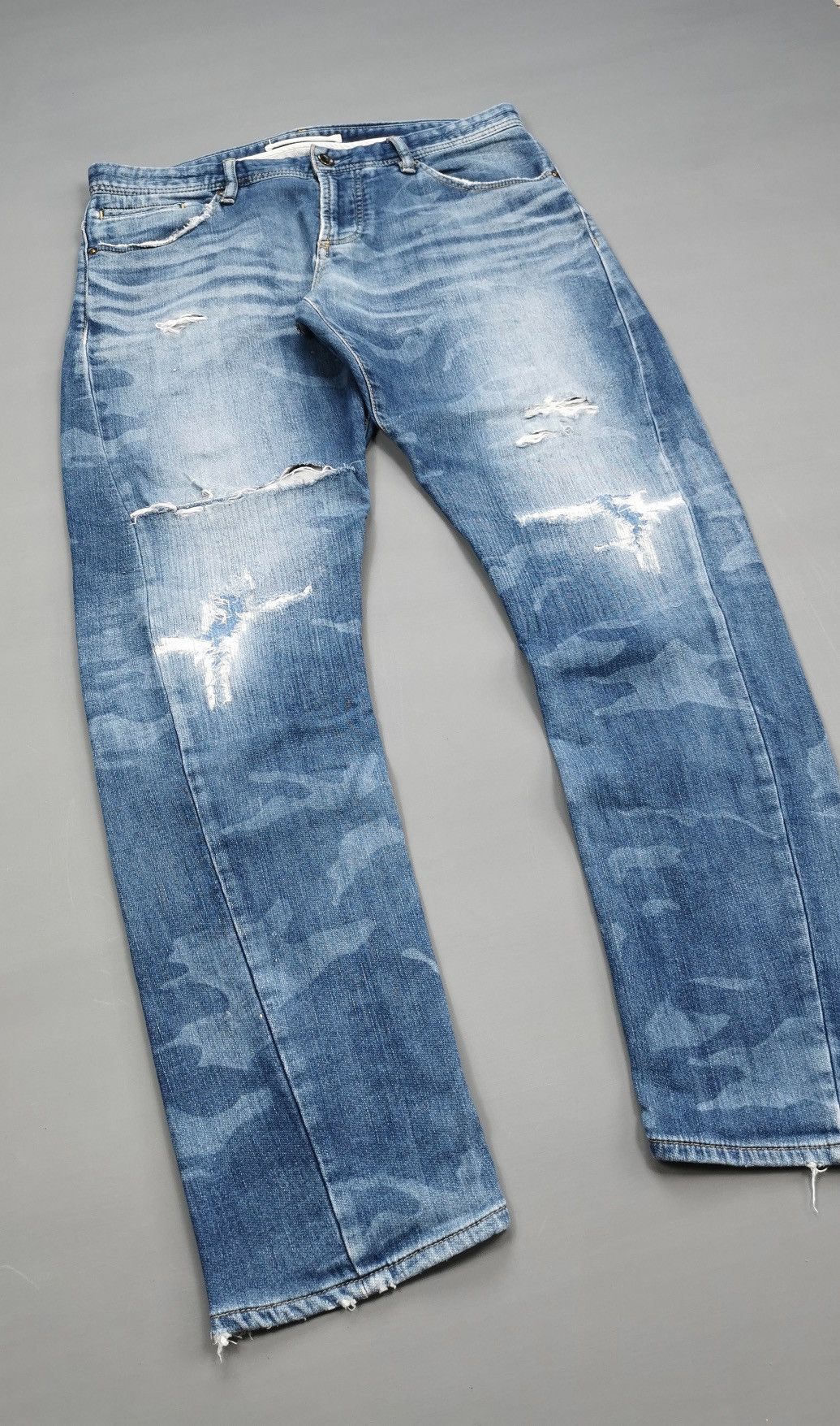 Japanese Brand 241Co Japan Camo Jogger Jean Size US 34 / EU 50 - 4 Thumbnail