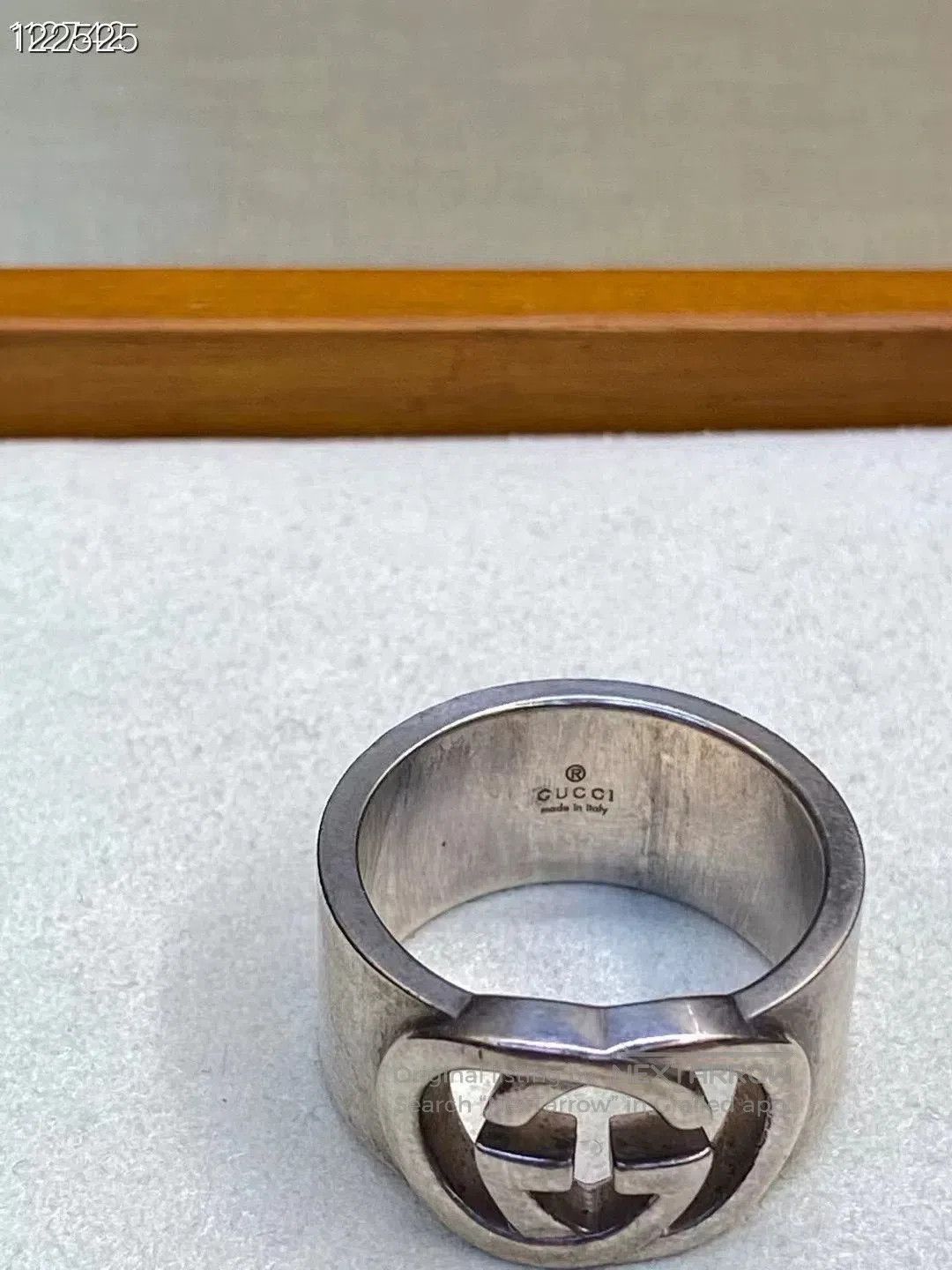 Gucci Gucci 925 Silver Double G Ring. Size ONE SIZE - 3 Thumbnail