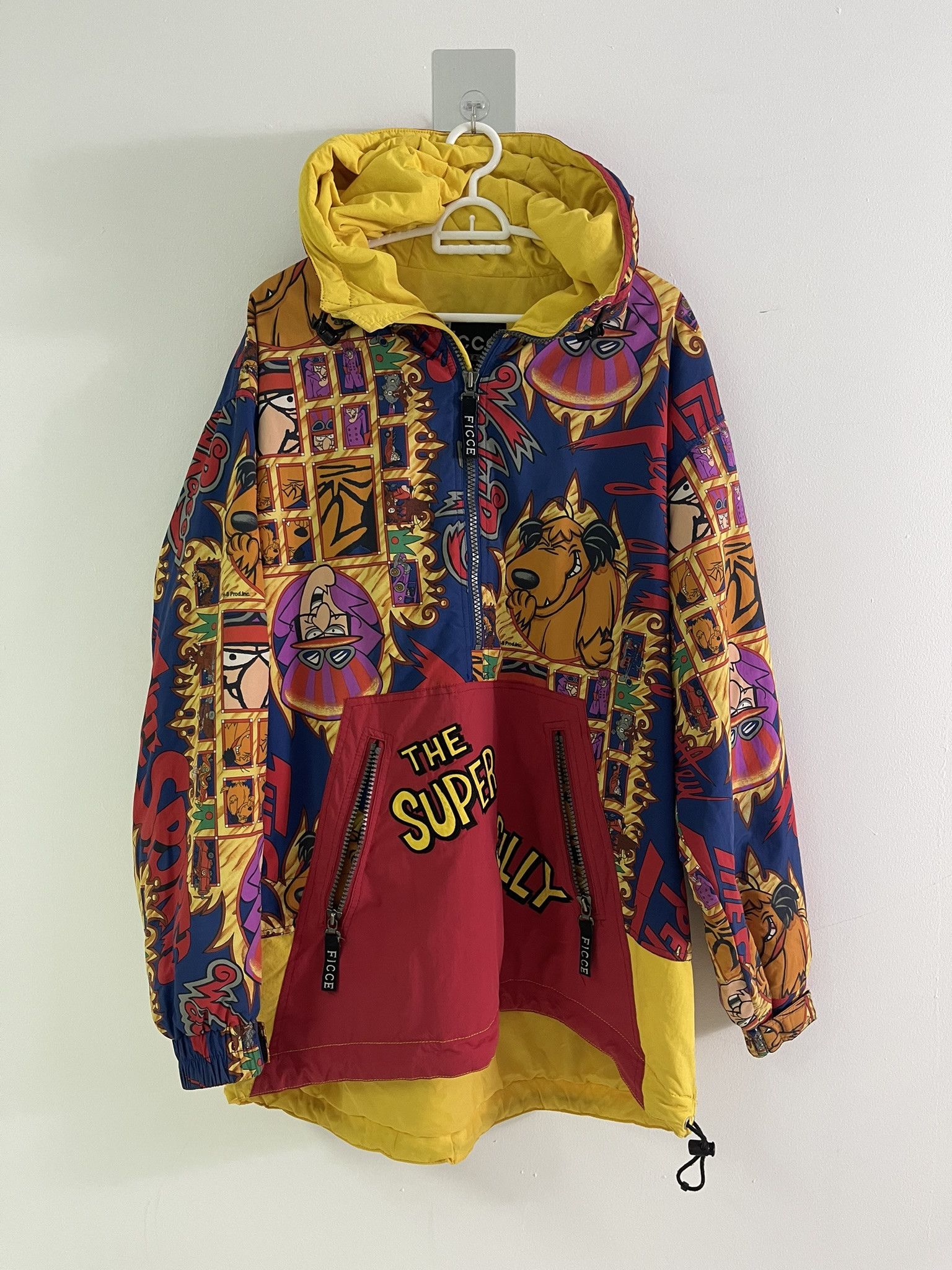 Goldwin FICCE SPORT THE SUPER SILLY HOODIE VINTAGE RARE Size US XL / EU 56 / 4 - 1 Thumbnail