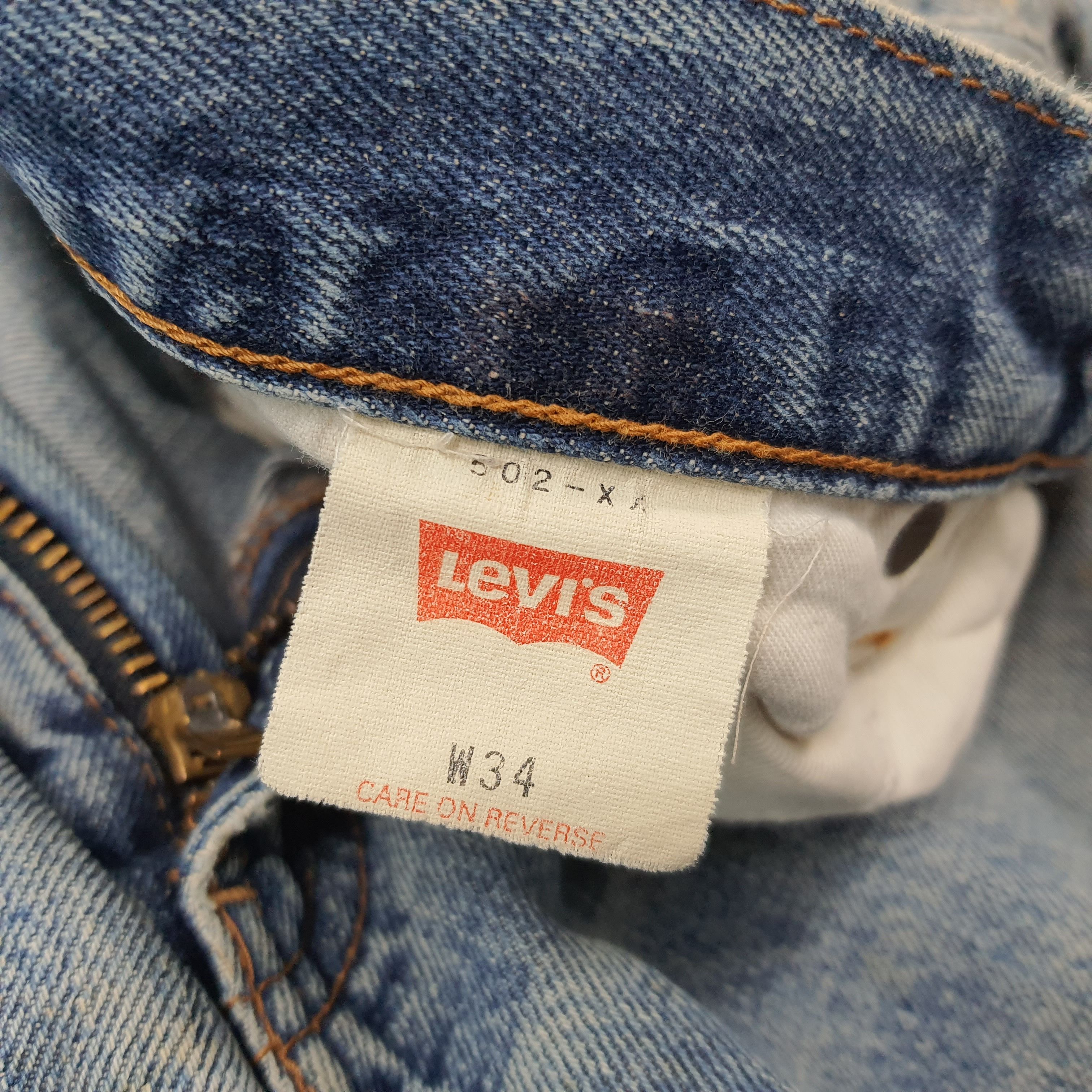 Levi's VINTAGE LEVI'S 502 Rare Redline Selvedge Denim Jeans C272N8 Size US 32 / EU 48 - 12 Thumbnail