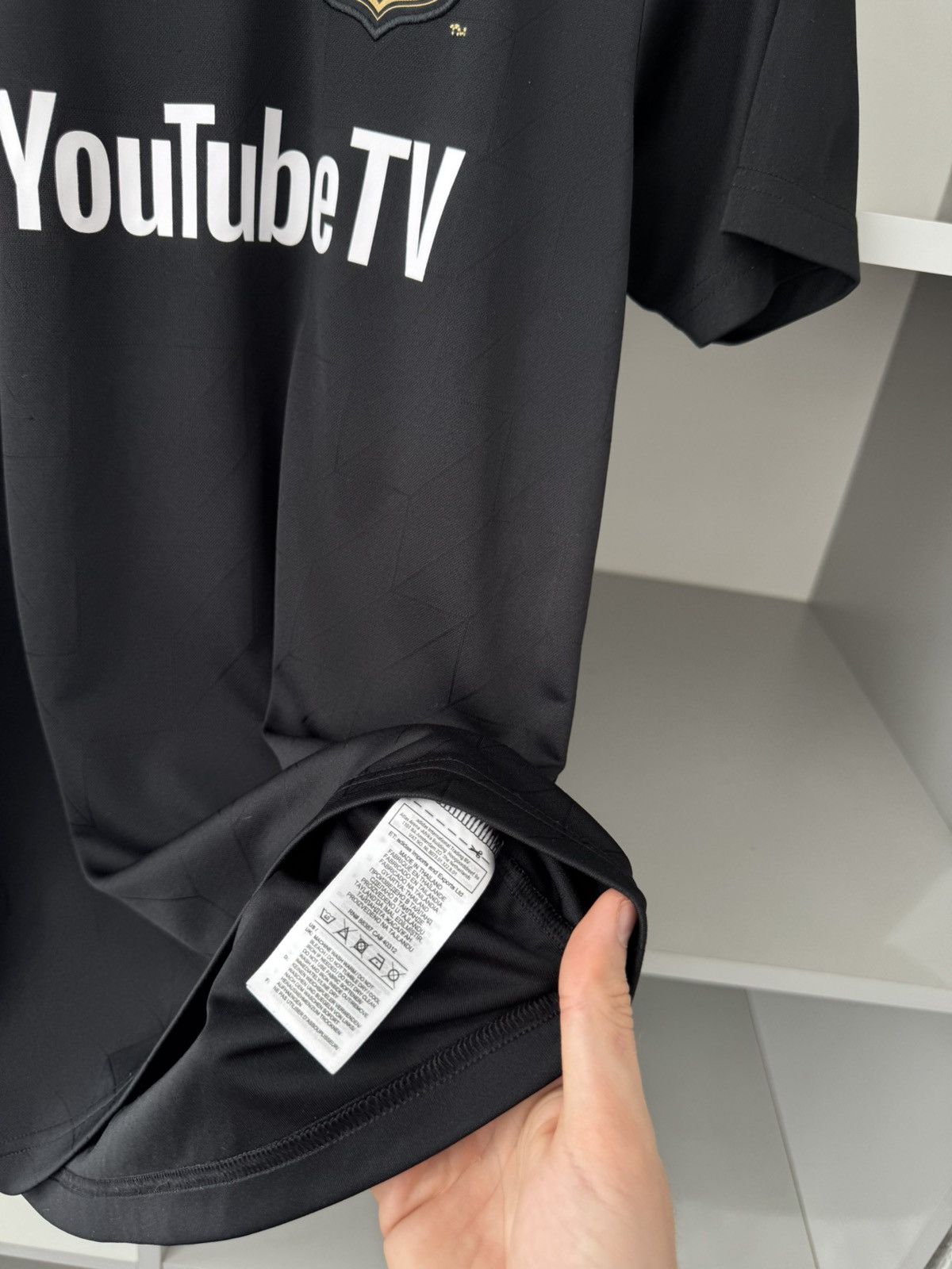 Adidas Adidas LAFC Los Angeles 2019 2020 Youtube Home Jersey DY0313 Size US S / EU 44-46 / 1 - 6 Thumbnail