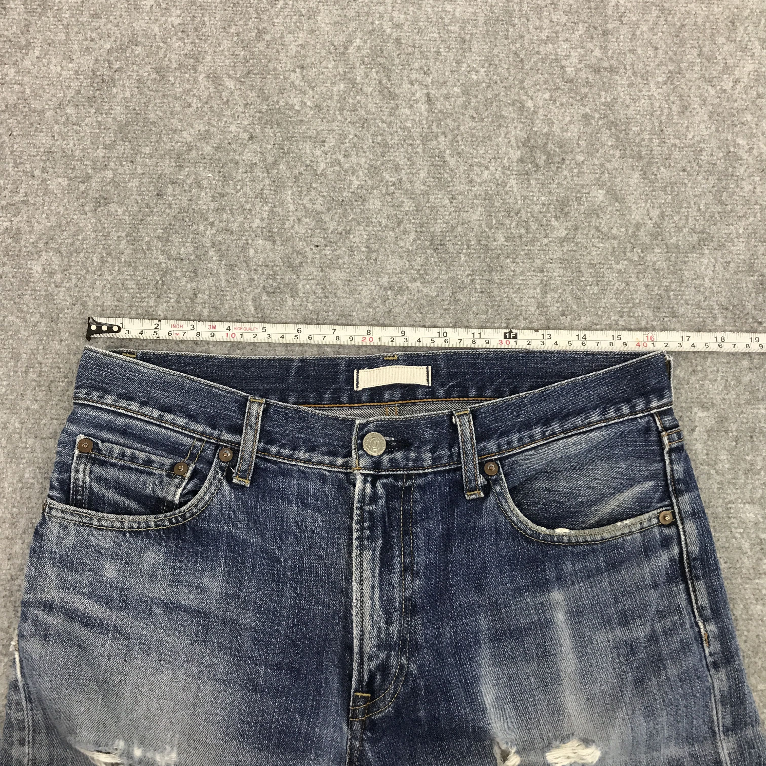 Japanese Brand × Jun Takahashi Japan style uniqlo distressed pants Size US 31 - 3 Thumbnail