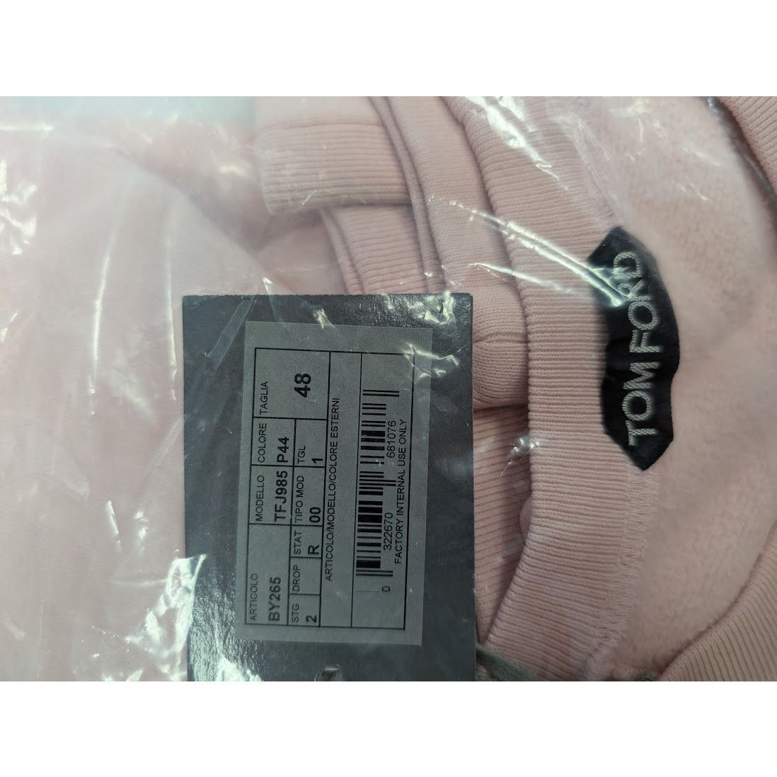 Tom Ford o1rshd1 Cut And Sewn Crewneck Sweatshirt in Pink Size US M / EU 48-50 / 2 - 17 Thumbnail